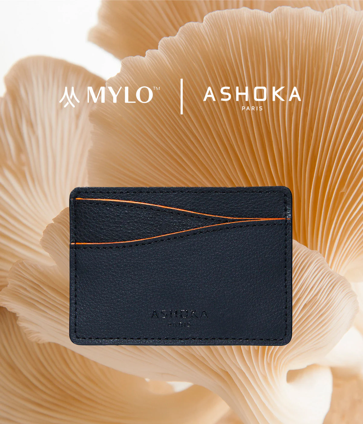 Porte-cartes en champignon Mylo™️ orange - Image 2
