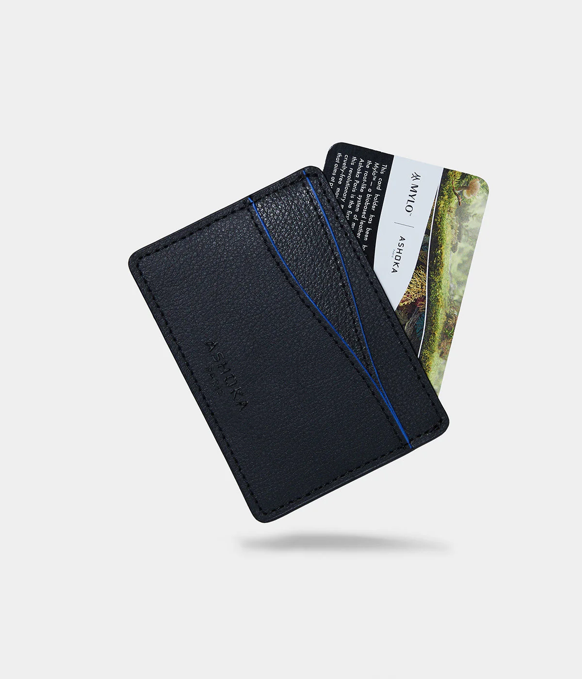 Porte-cartes en champignon Mylo™️ bleu - Image 4