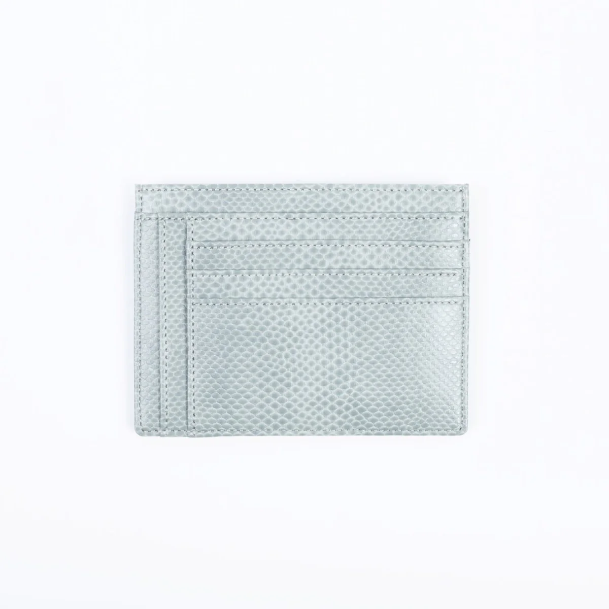 Porte-Cartes Zippé Uppeal™ Lézard Bleu Gris - Image 3