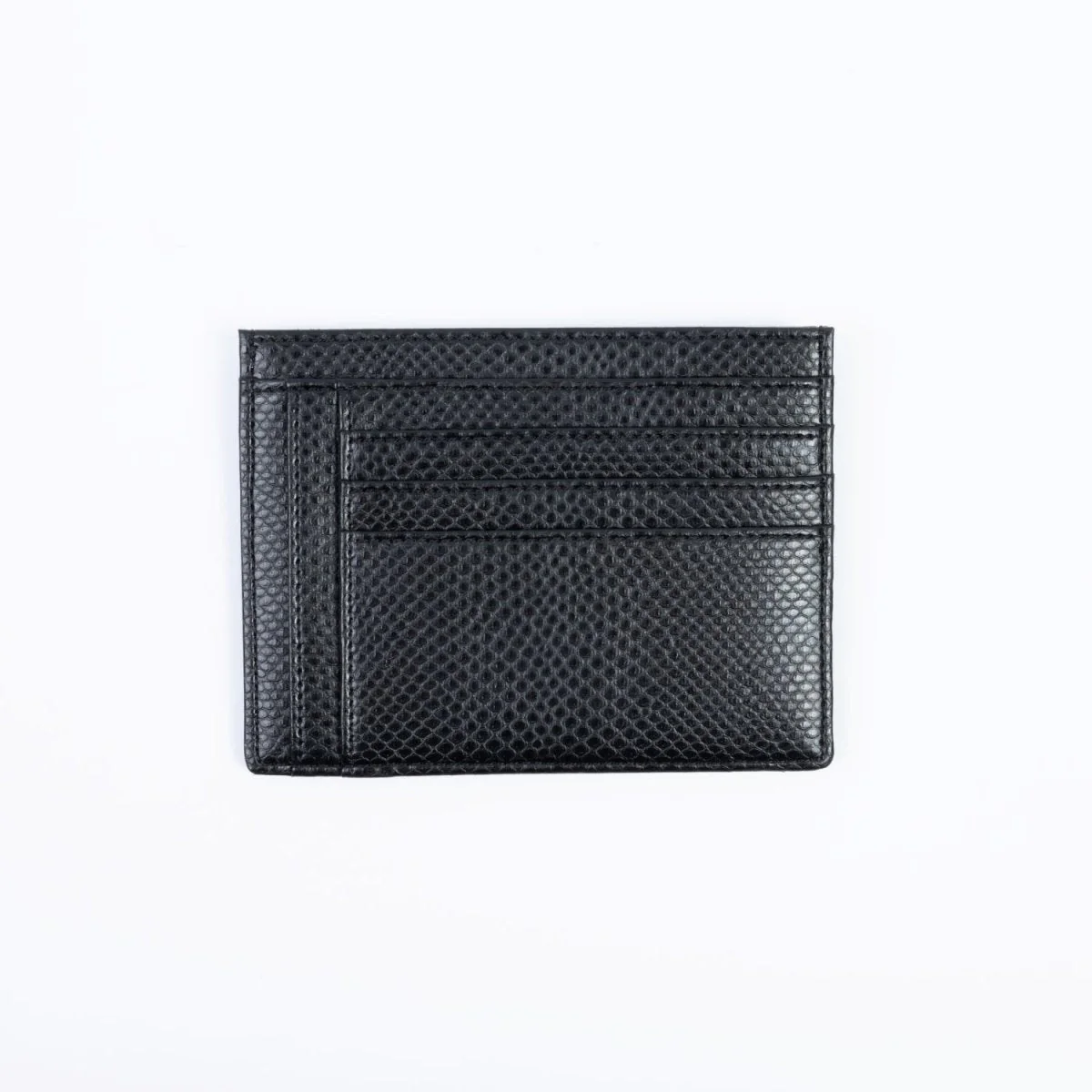 Porte-Cartes Zippé Uppeal™ Lézard Noir - Image 2