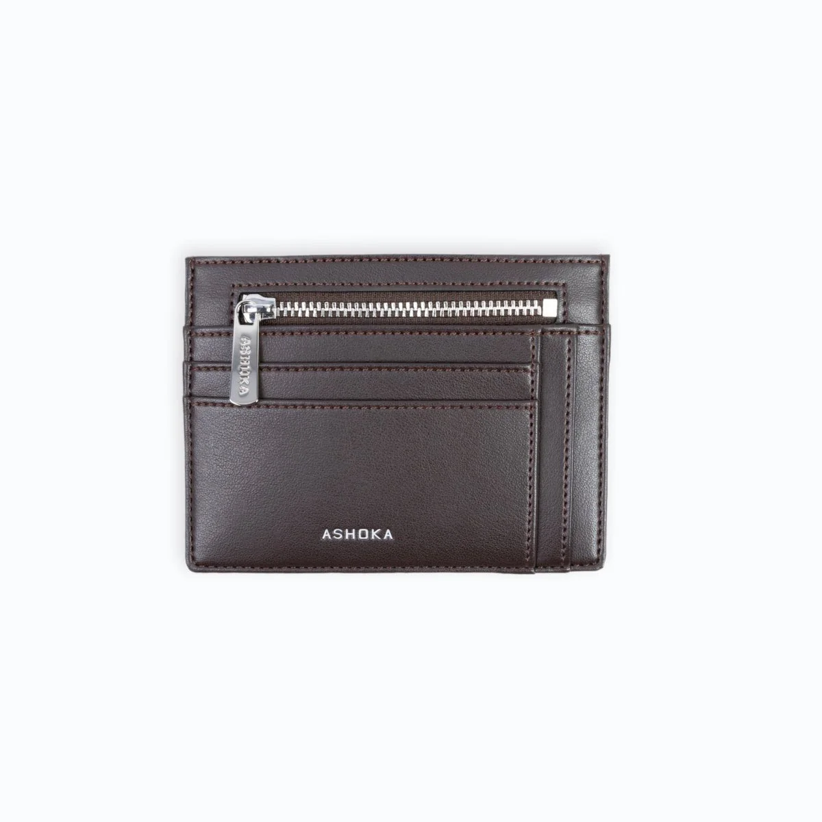Porte-Cartes Zippé Uppeal™ Marron