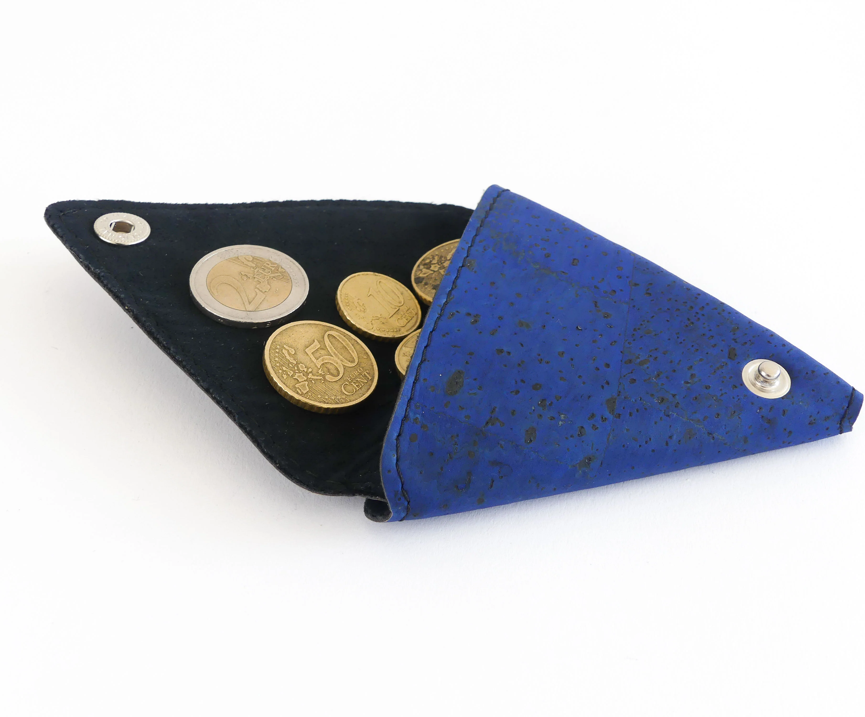 Porte-monnaie Triangle bleu - Image 3