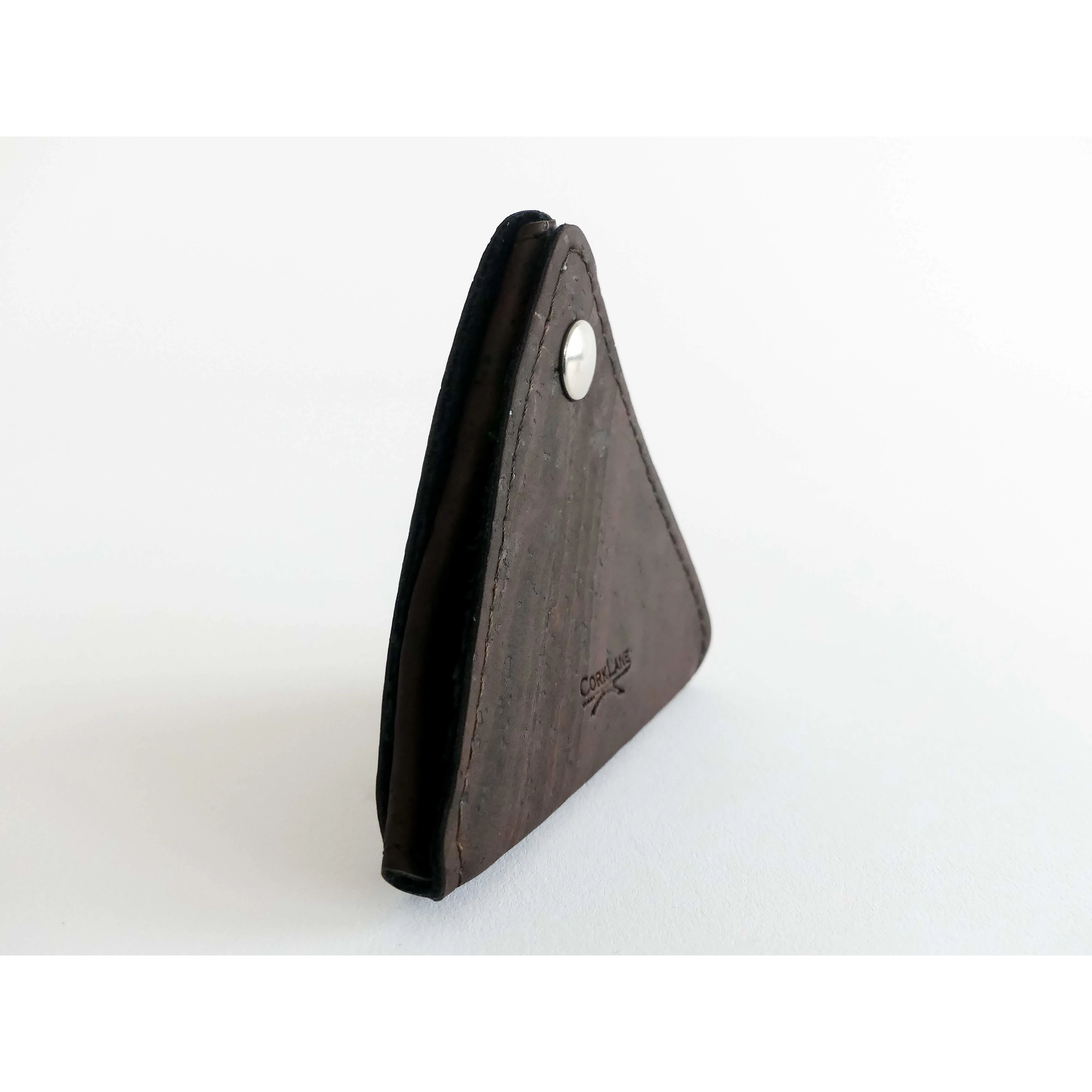 Porte-monnaie Triangle marron - Image 3
