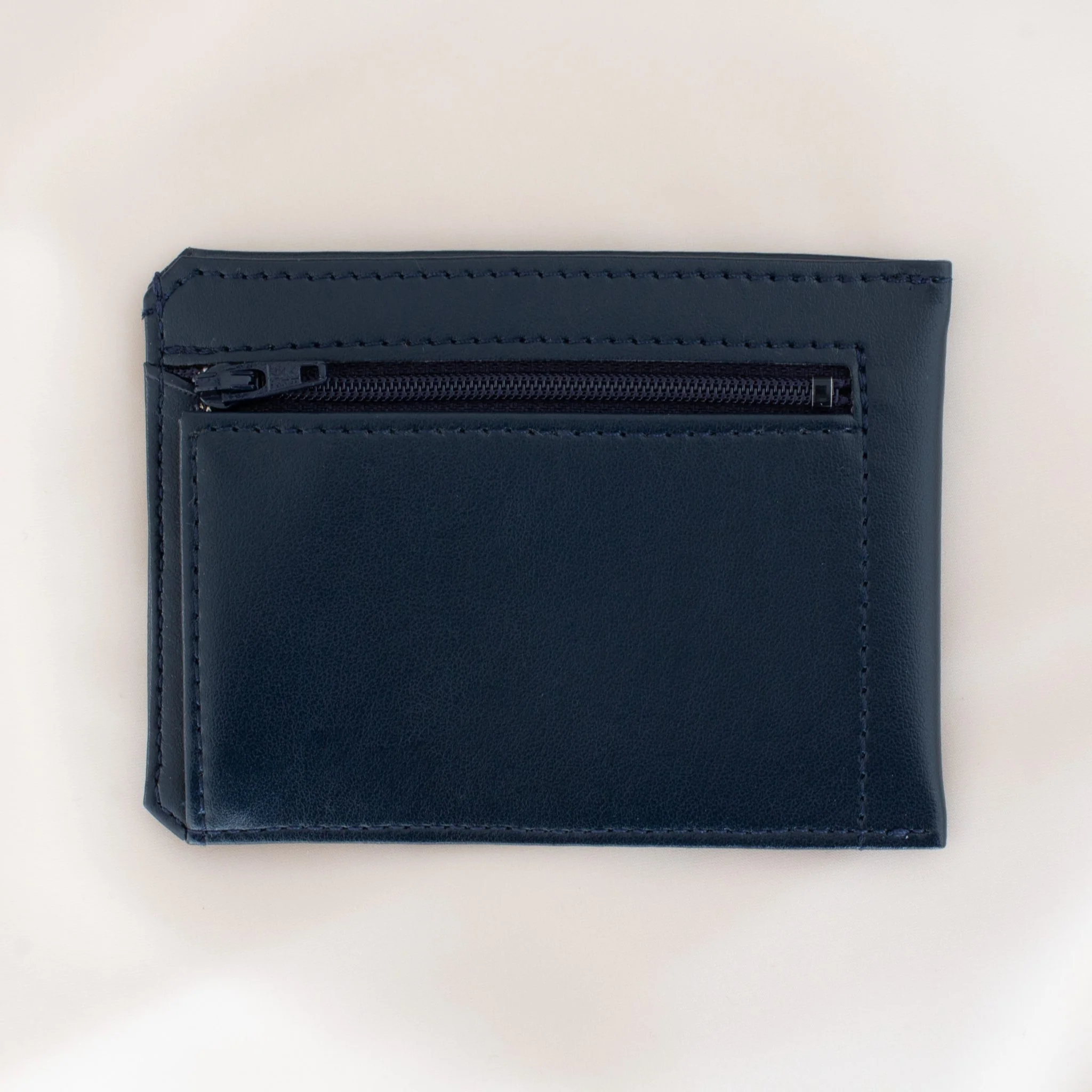 Portefeuille compact Jasmin marine - Image 2
