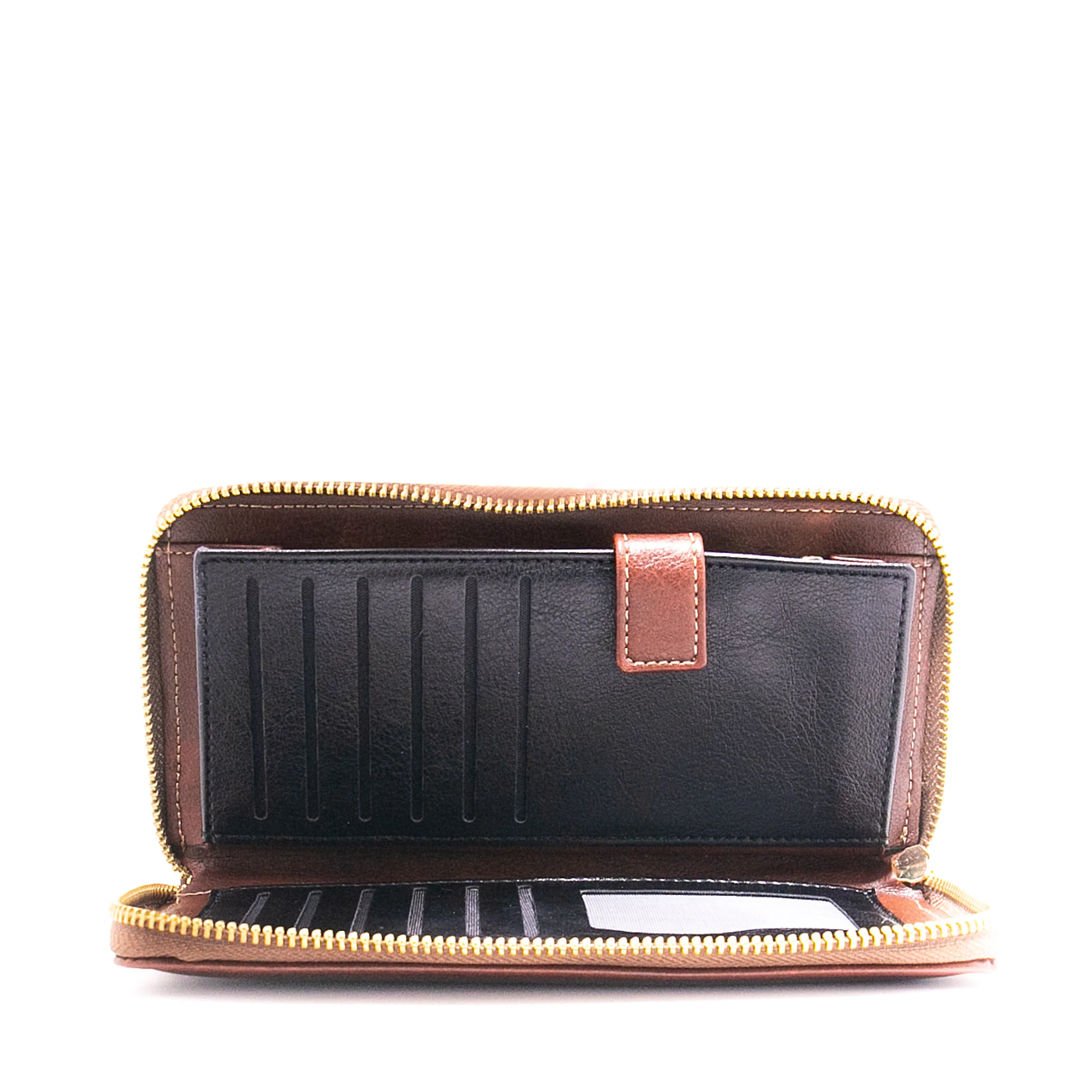 Portefeuille Mia marron - Image 3
