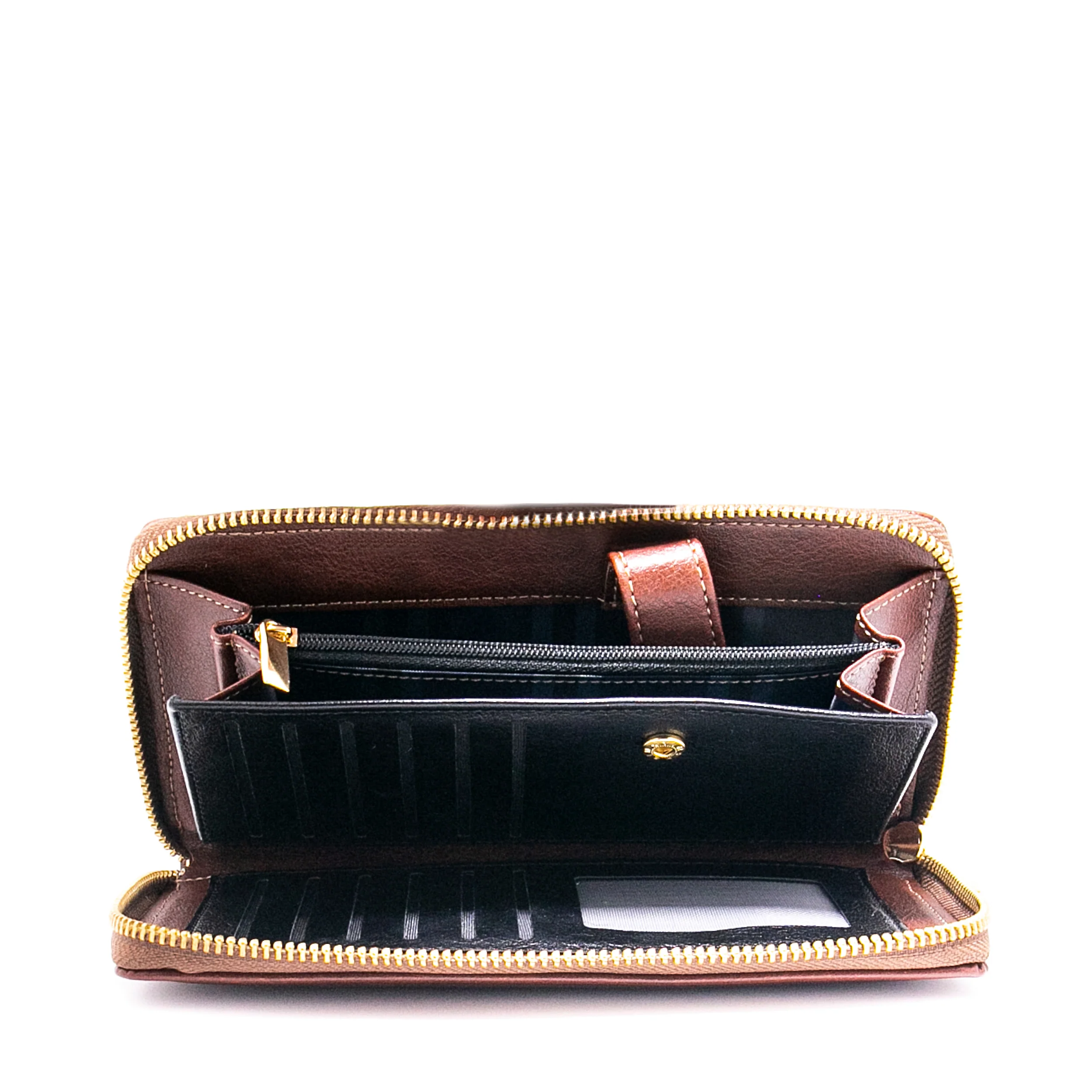 Portefeuille Mia marron - Image 4
