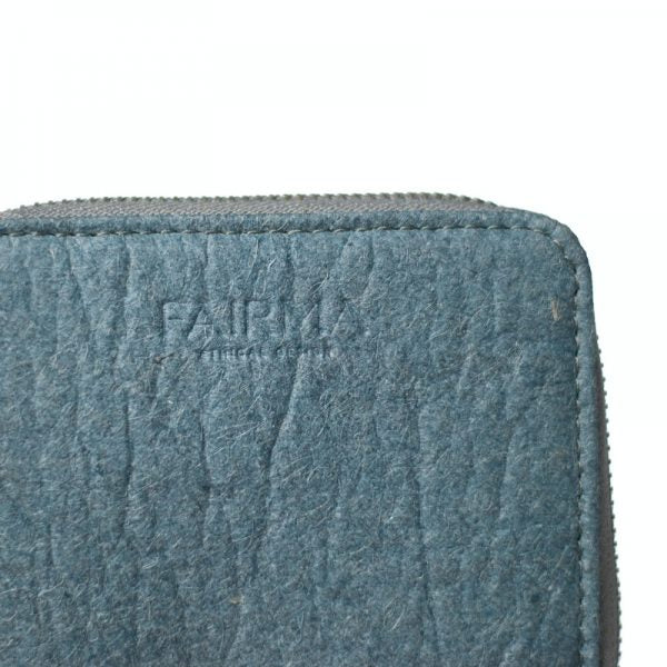 Portefeuille Piñatex Bleu - Image 4
