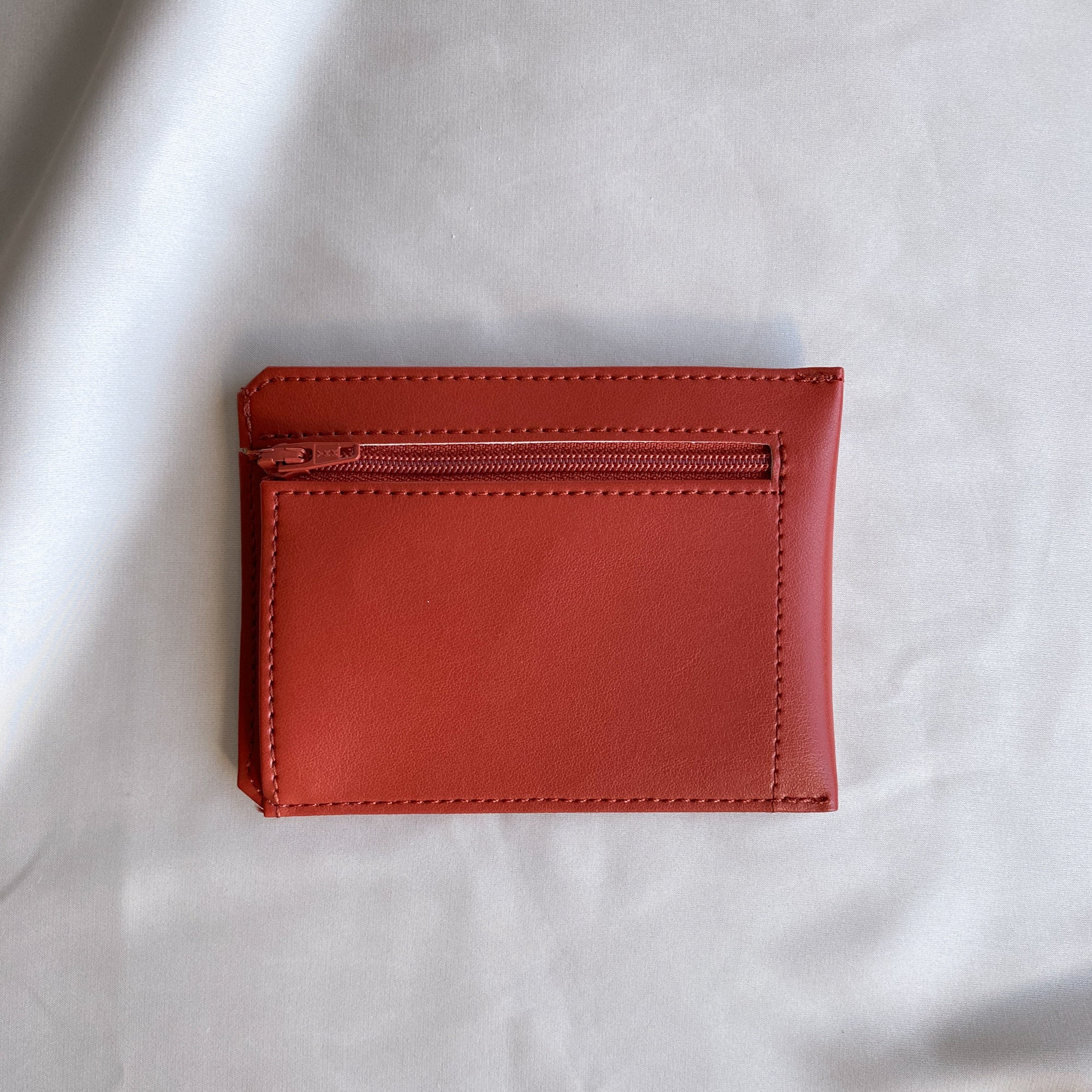 Portefeuille compact Jasmin terracotta - Image 2