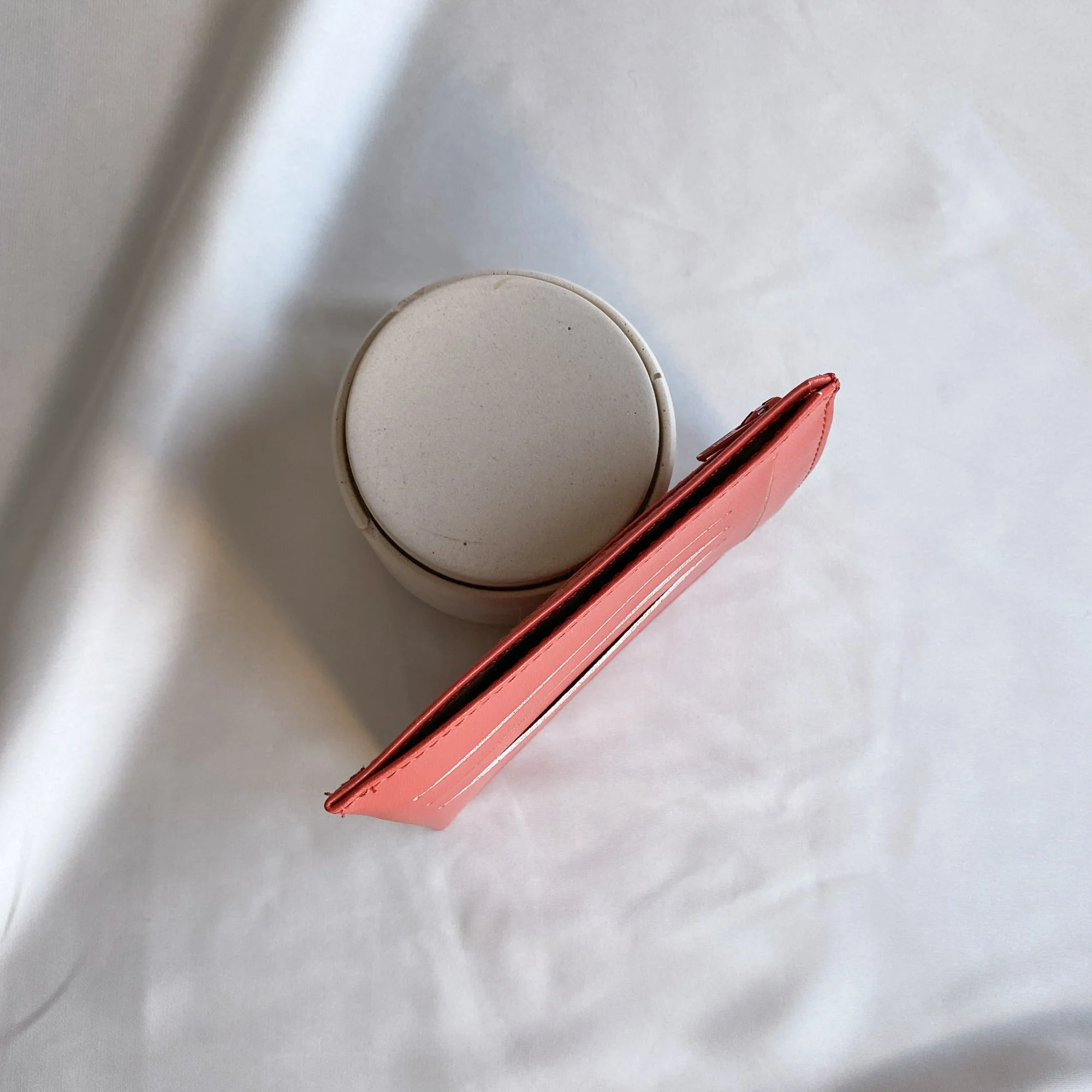 Portefeuille compact Jasmin terracotta - Image 3