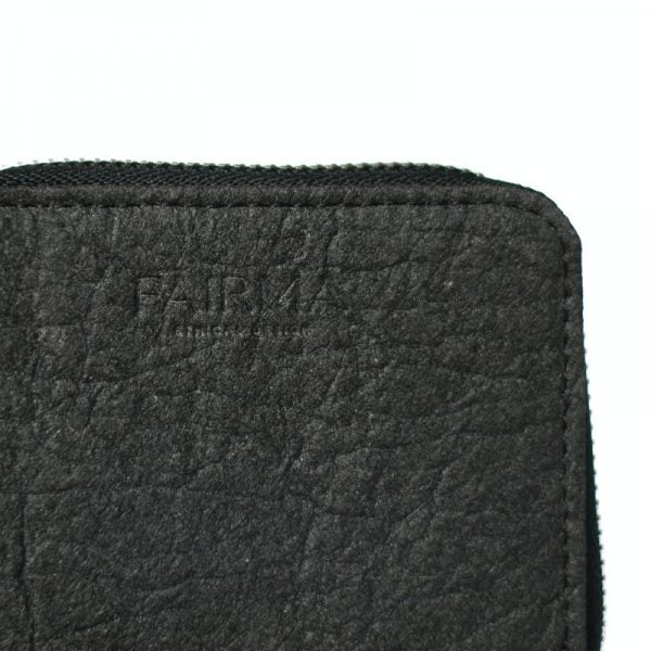 Portefeuille Piñatex Noir - Image 4