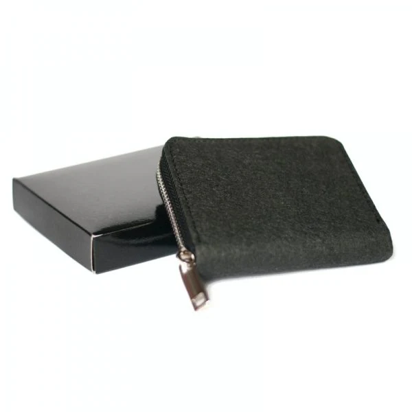 Portefeuille Piñatex Noir - Image 5
