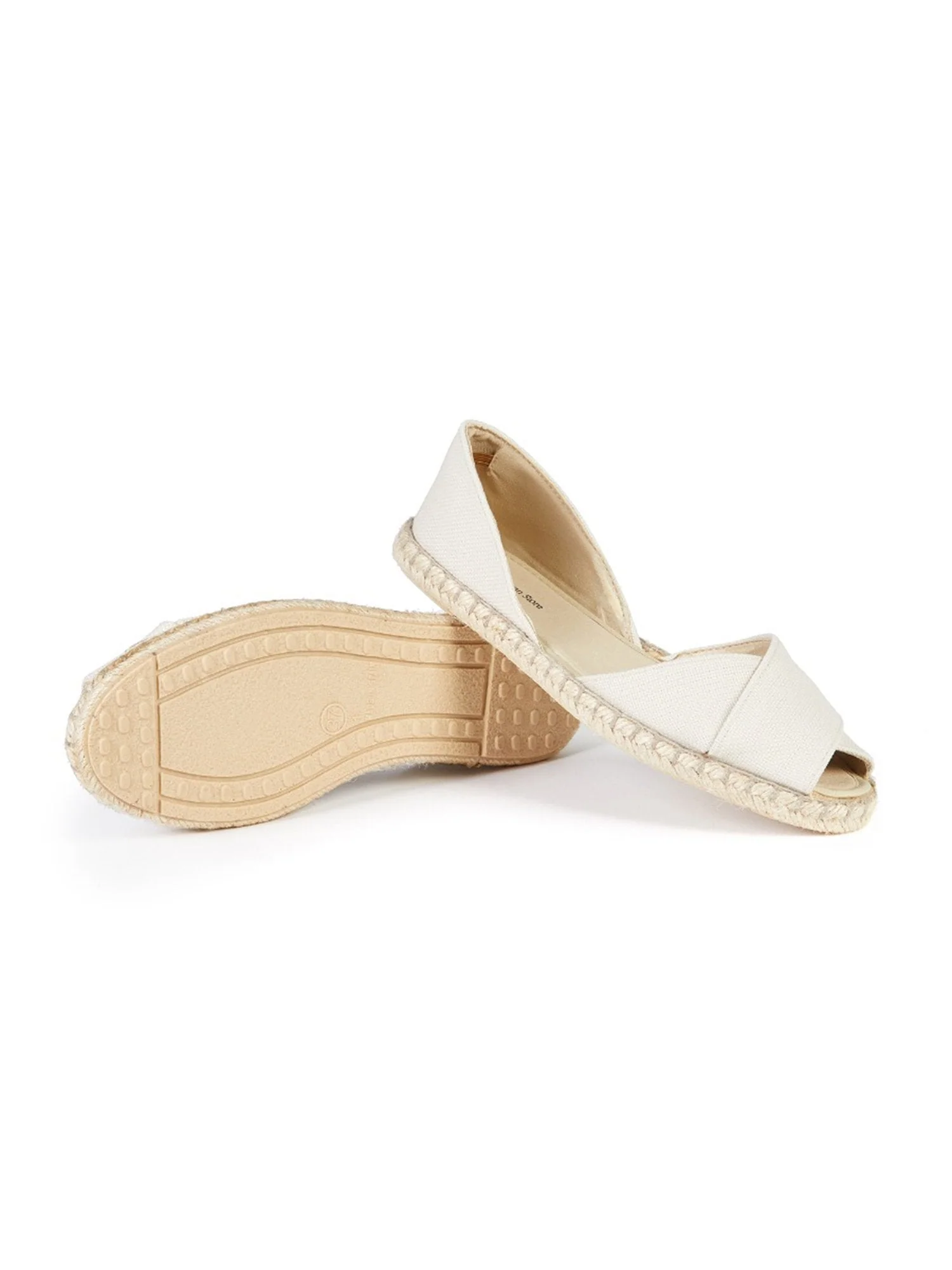 Recycled Espadrille Cross Over Straps - Image 8