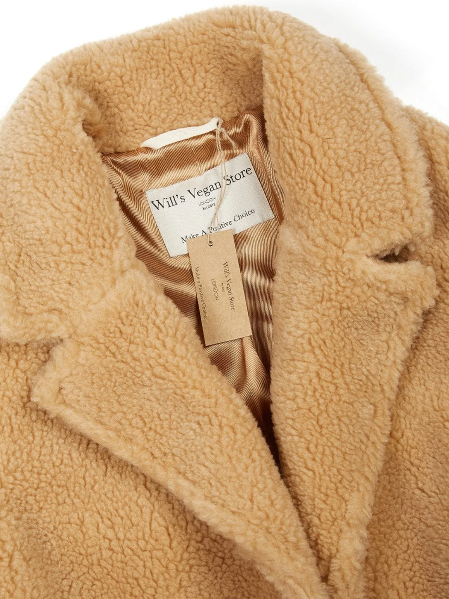 Recycled Teddy Coat - Image 3