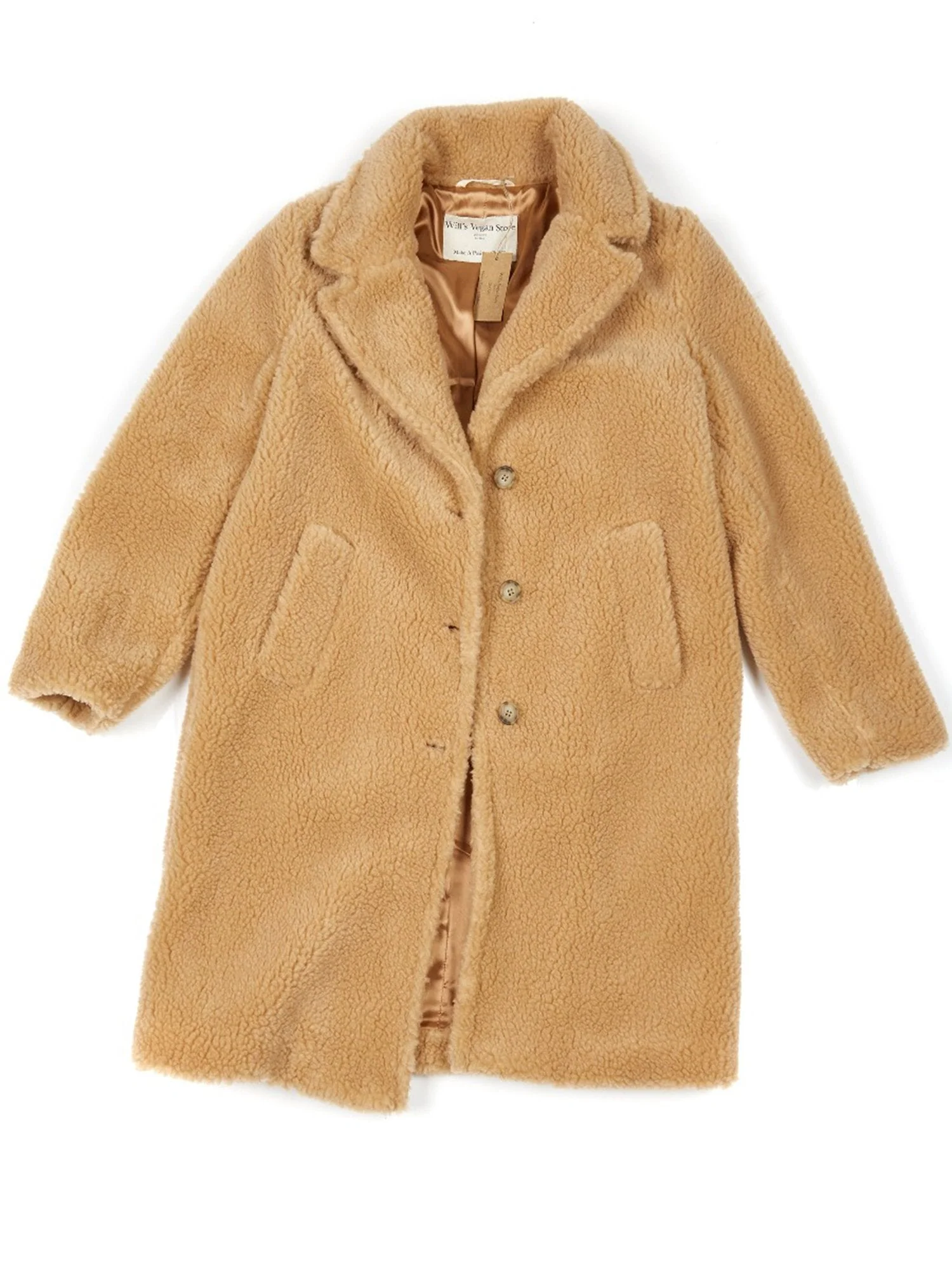 Recycled Teddy Coat - Image 5