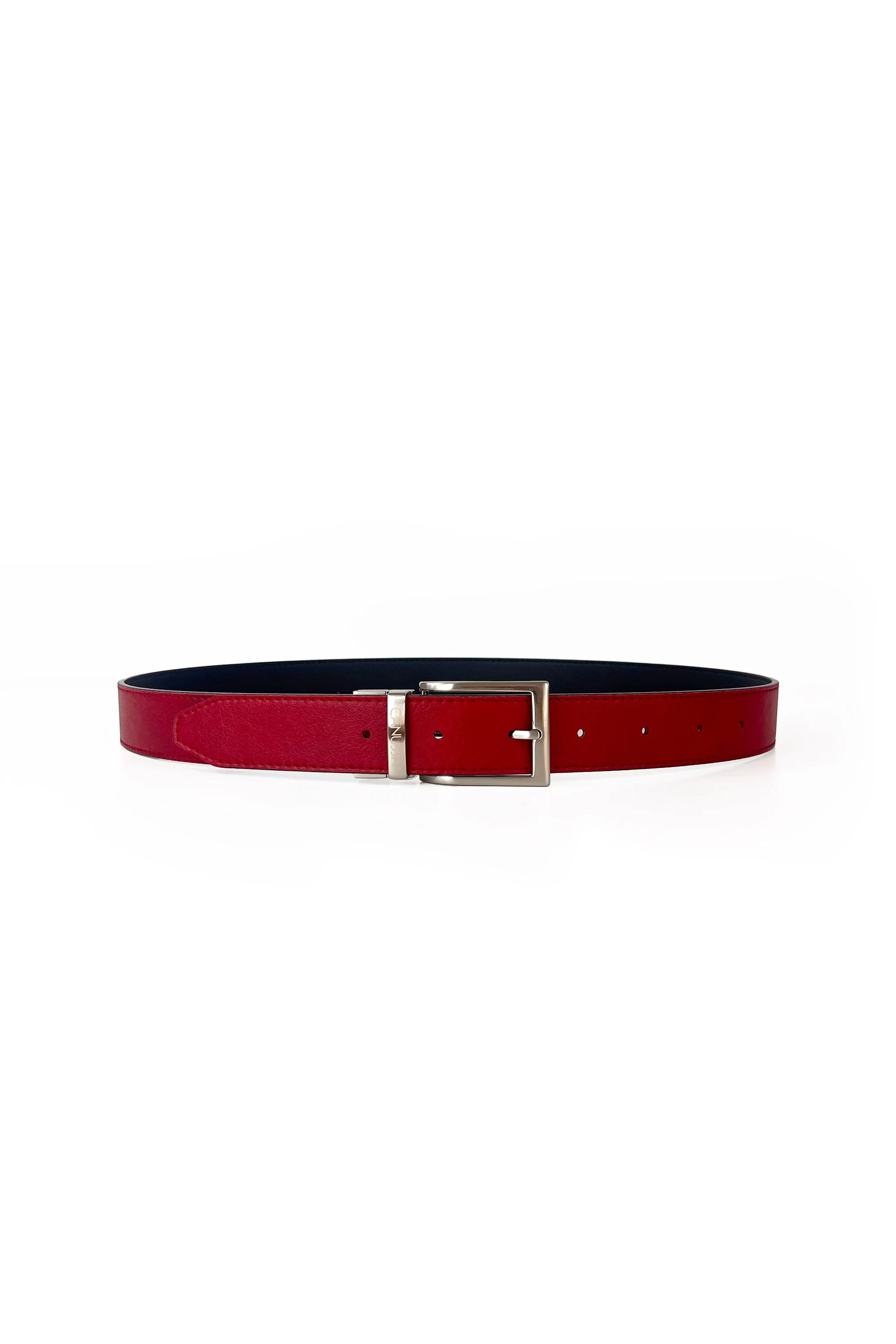 Ceinture réversible – Noir/Rouge