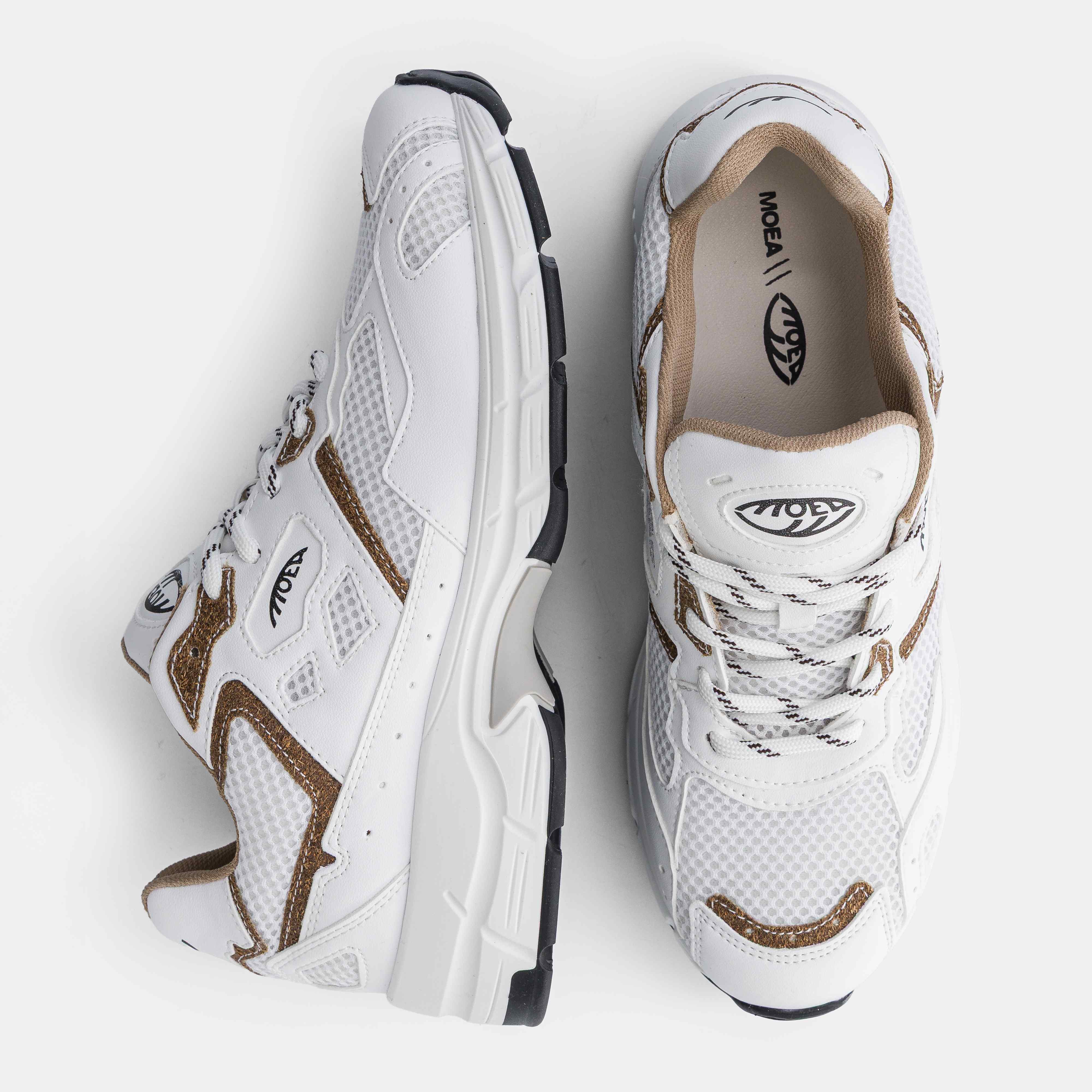 Rush - White & Brown - Palm - Image 2