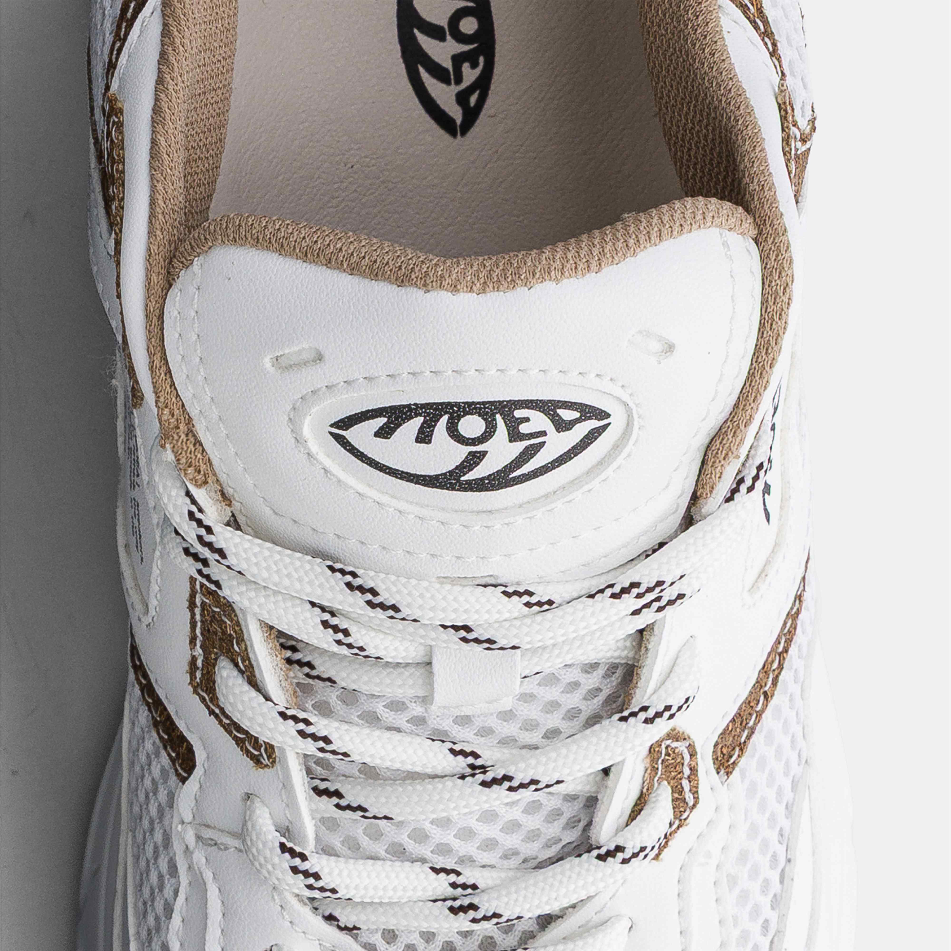 Rush - White & Brown - Palm - Image 3