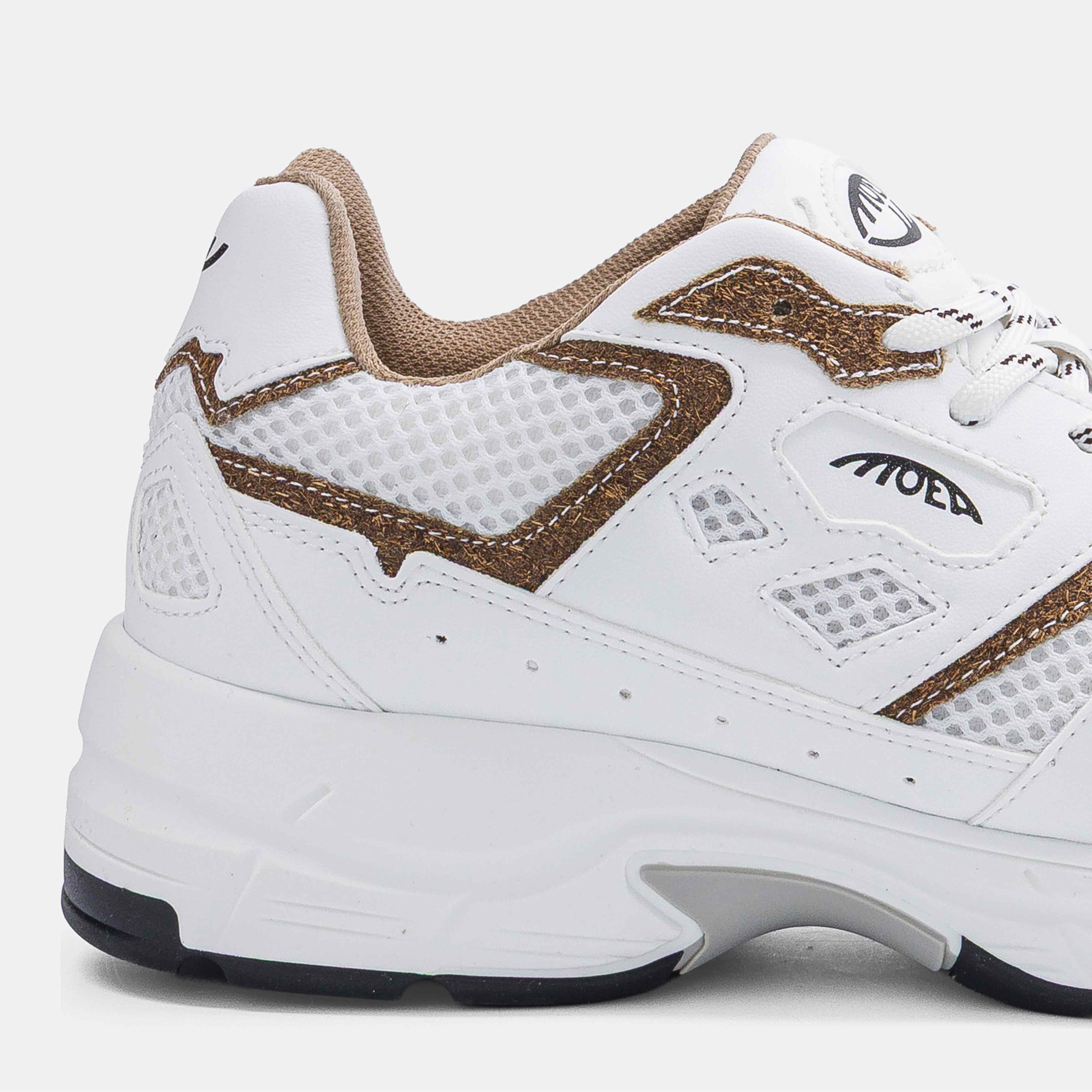 Rush - White & Brown - Palm - Image 4