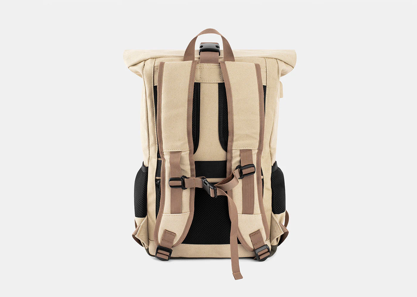 Sac à dos en chanvre Waterproof - Beige and Green - Image 3
