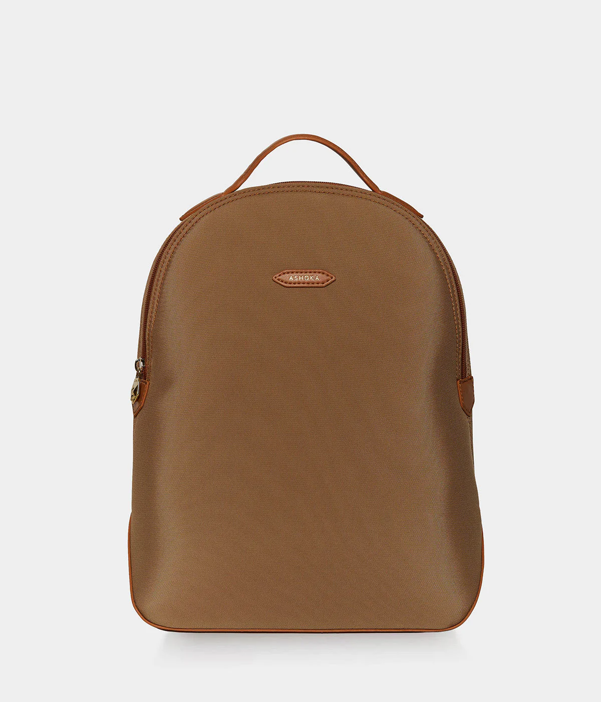 Sac à dos Lively Apple Skin et Nylon recyclé caramel - Image 3