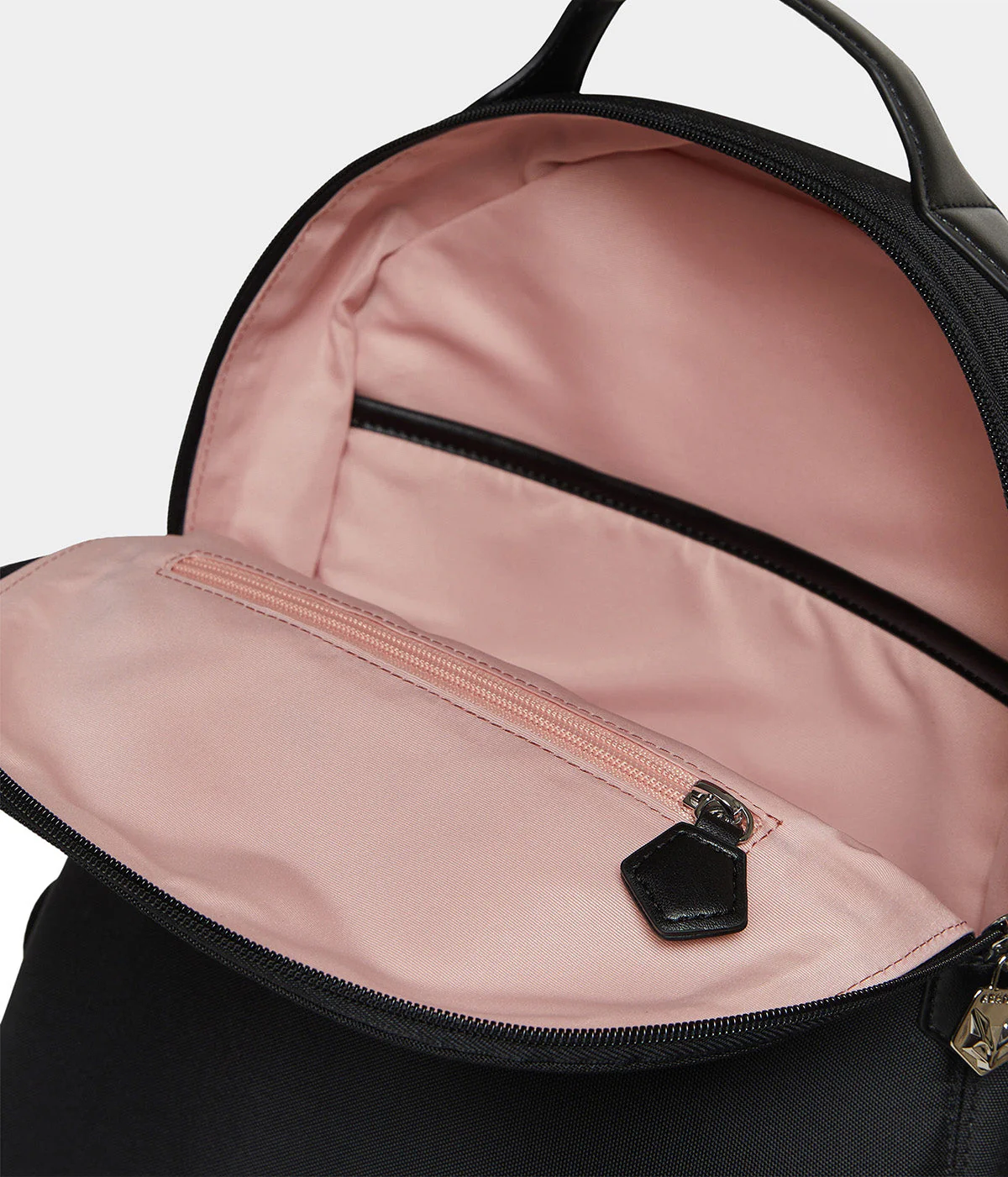 Sac à dos Lively Apple Skin et Nylon recyclé noir - Image 7