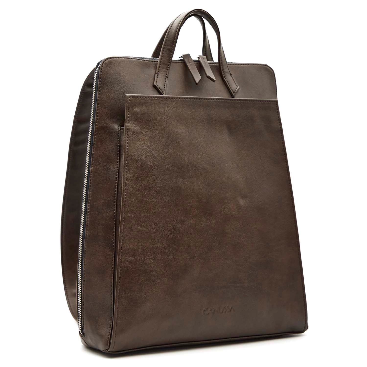 Sac à dos ordinateur - Marron - Image 3