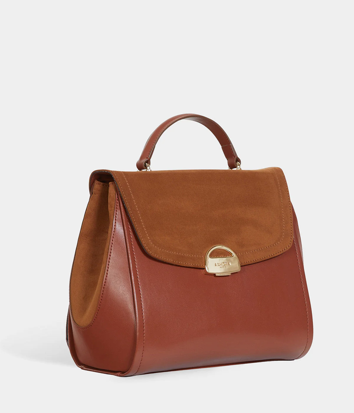 Sac à main Paname Oxymore Apple Skin camel - Image 5
