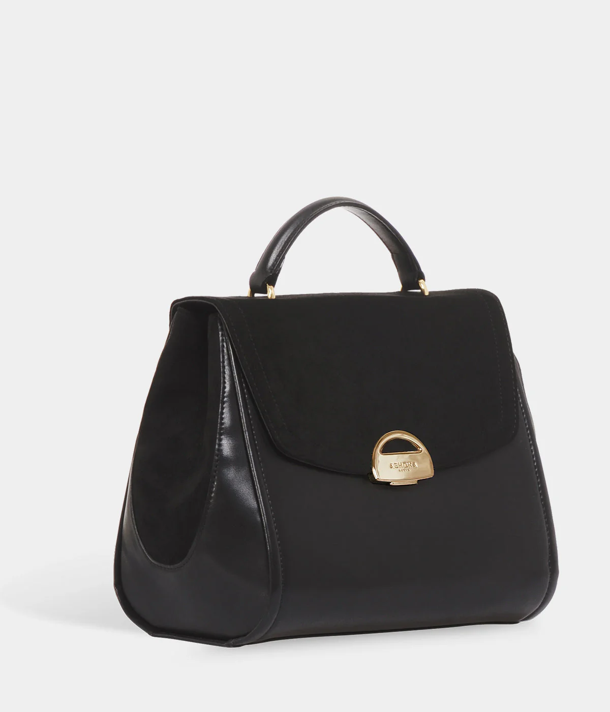 Sac à main Paname Oxymore Apple Skin noir - Image 4