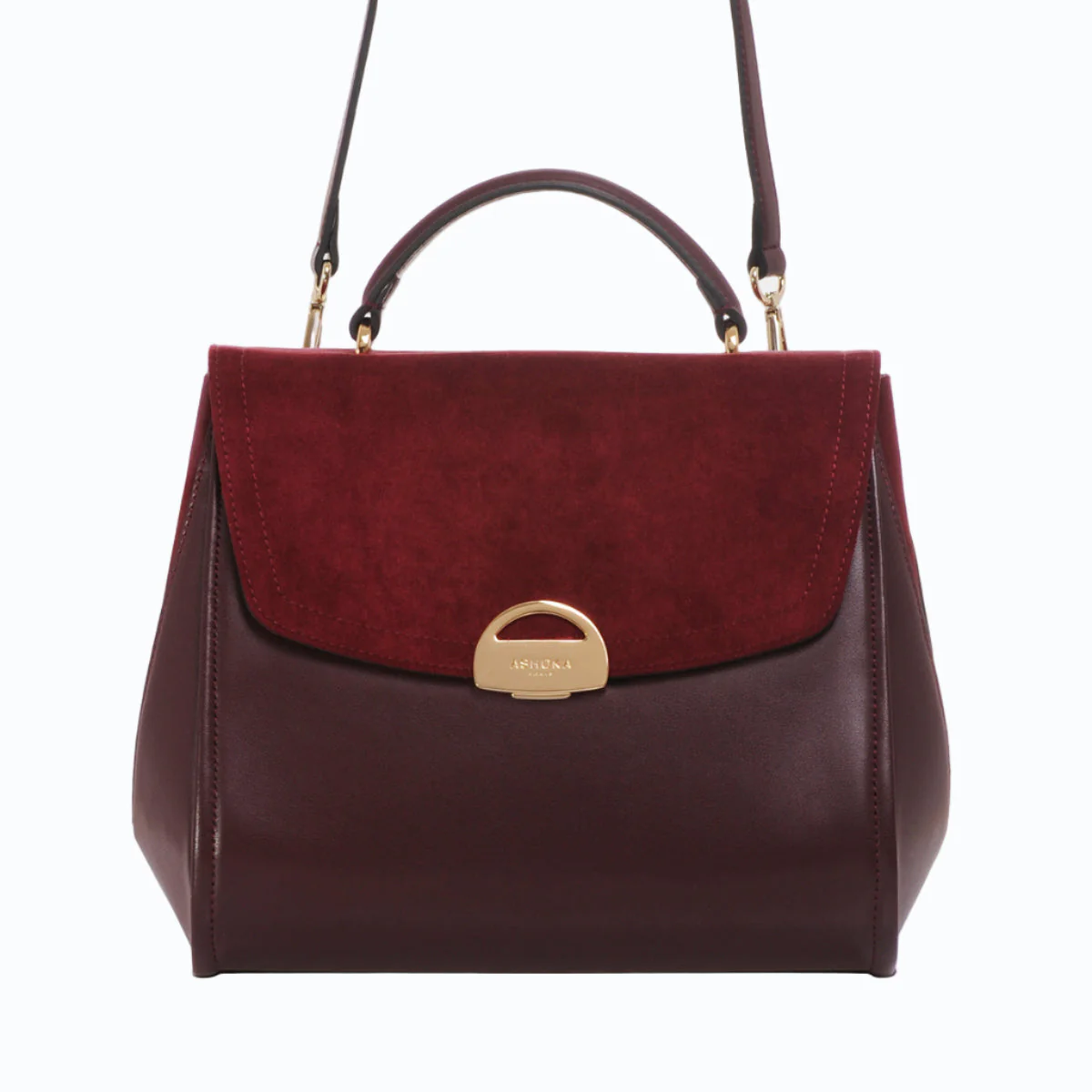 Sac à Main Paname Oxymore Bordeaux - Image 3