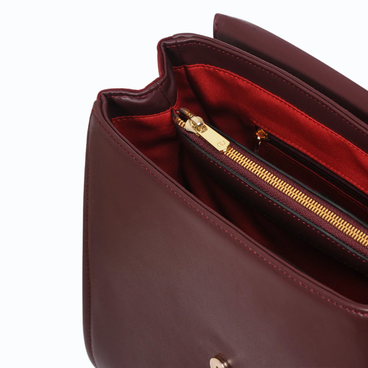 Sac à Main Paname Oxymore Bordeaux - Image 6