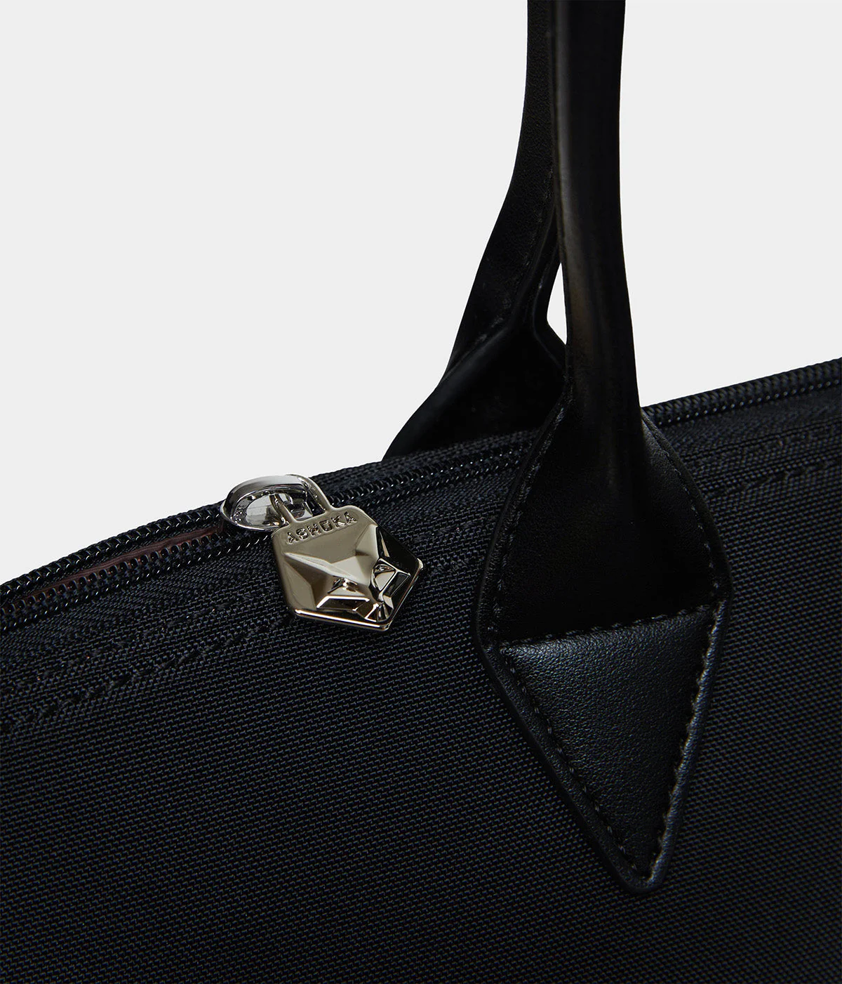Sac cabas Jolly Apple Skin et Nylon recyclé noir - Image 5