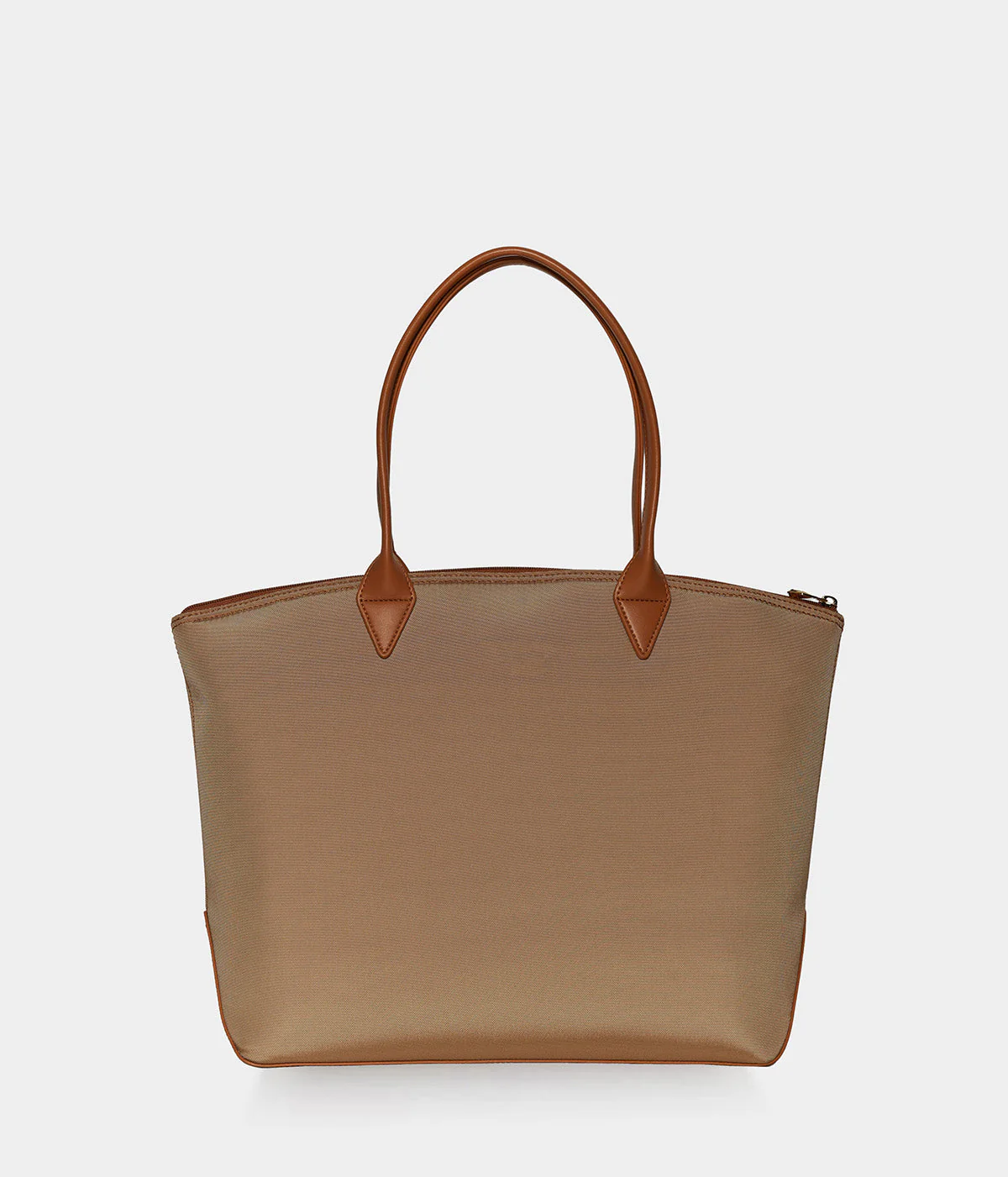 Sac cabas Jolly Apple Skin et Nylon recyclé caramel - Image 9