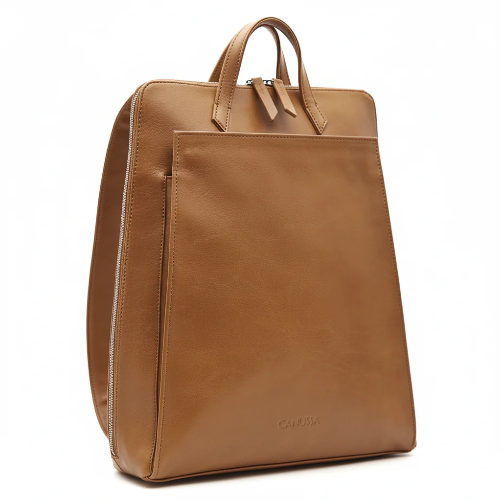 Sac à dos ordinateur - Camel - Image 4