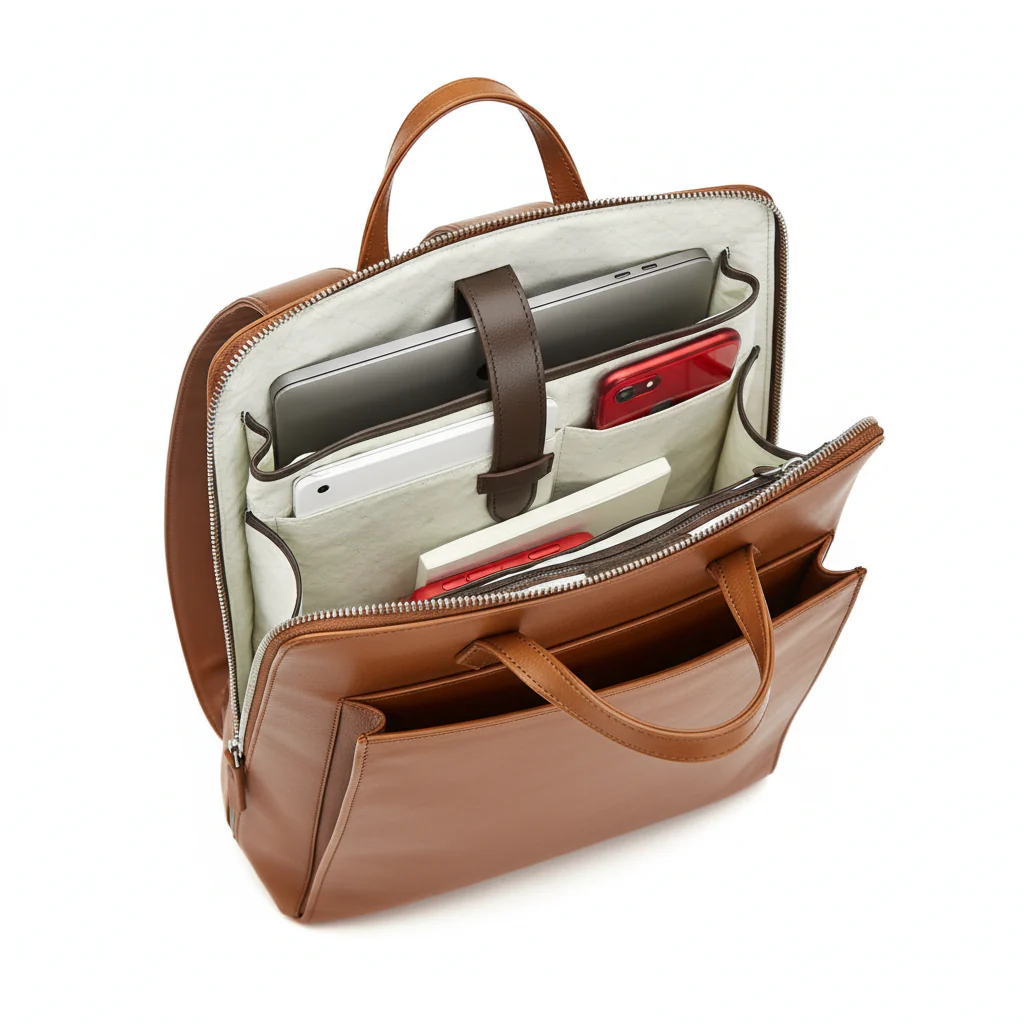 Sac à dos ordinateur - Camel - Image 6