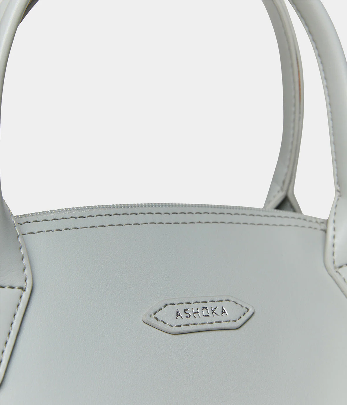 Sac Pretty full Apple Skin gris perle - Image 7