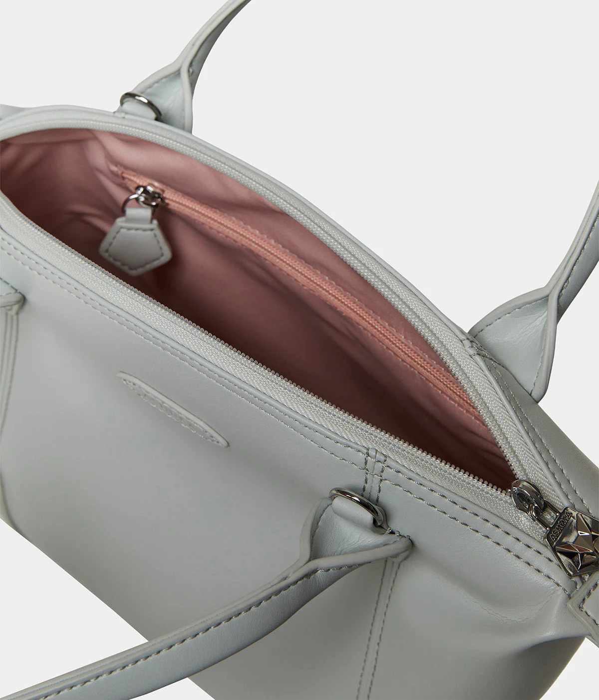 Sac Pretty full Apple Skin gris perle - Image 8