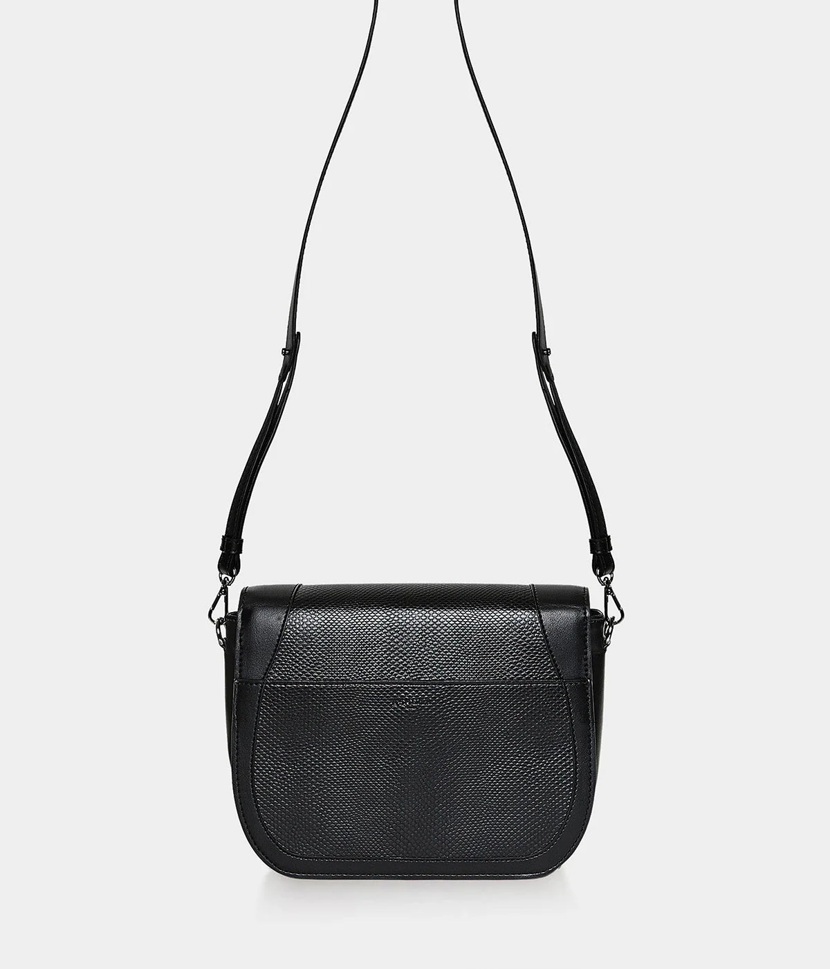 Sac Marilyn Amazone Lézard Apple Skin noir - Image 10