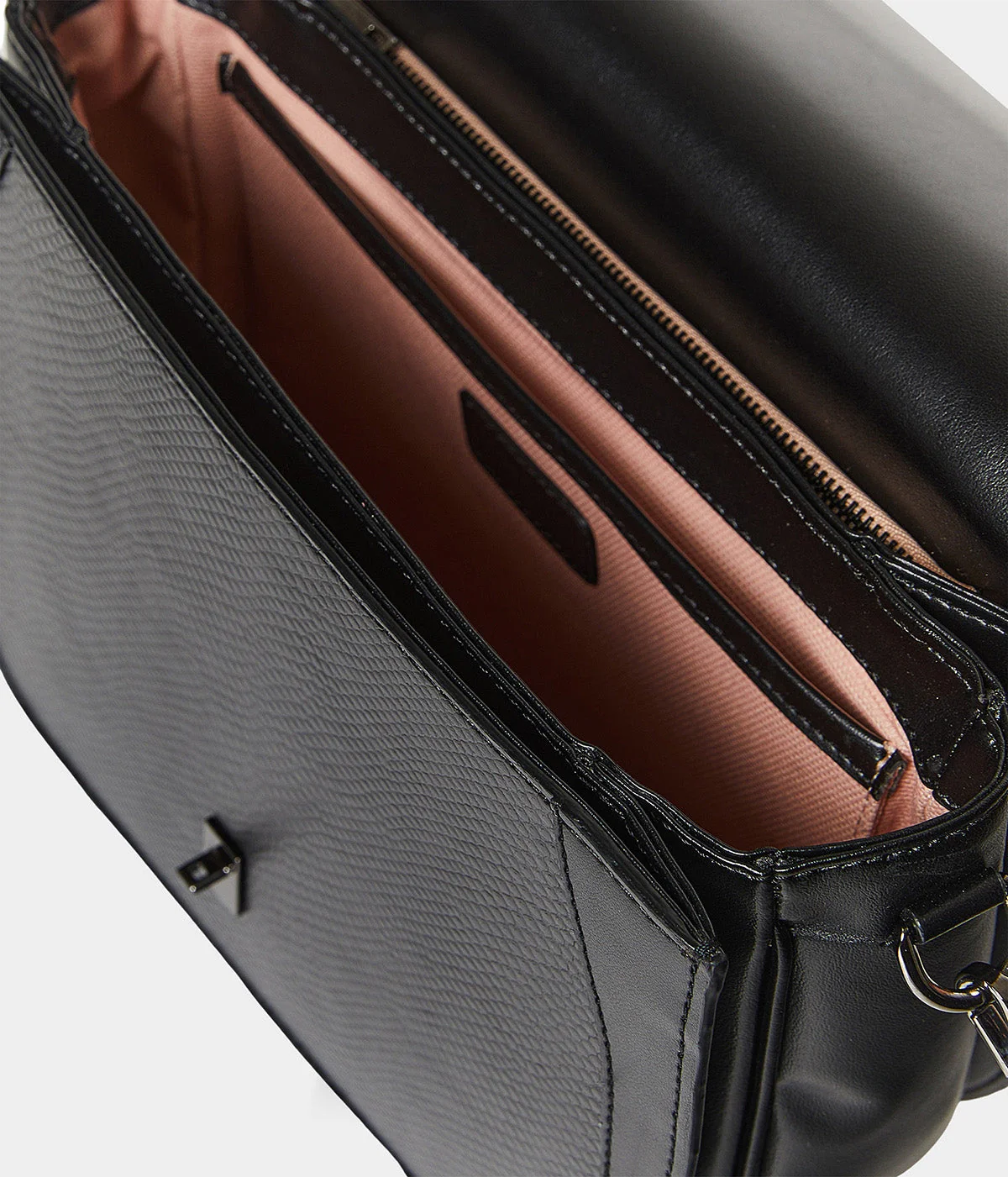 Sac Marilyn Amazone Lézard Apple Skin noir - Image 9
