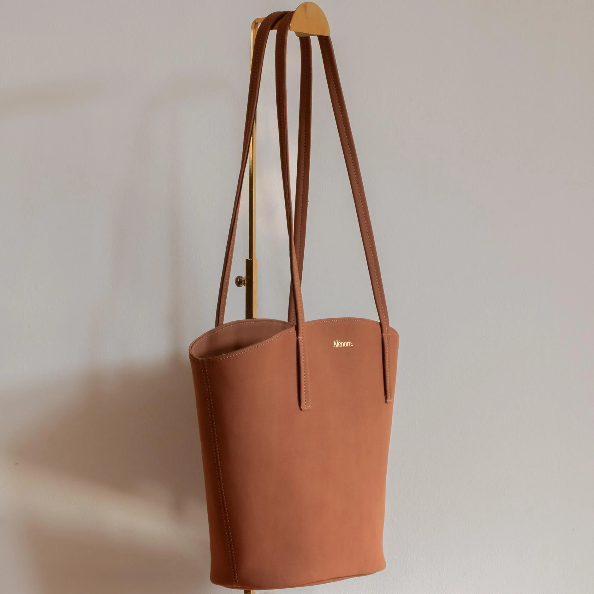 Mini Cabas Mimosa Nubuck Cognac - Image 4