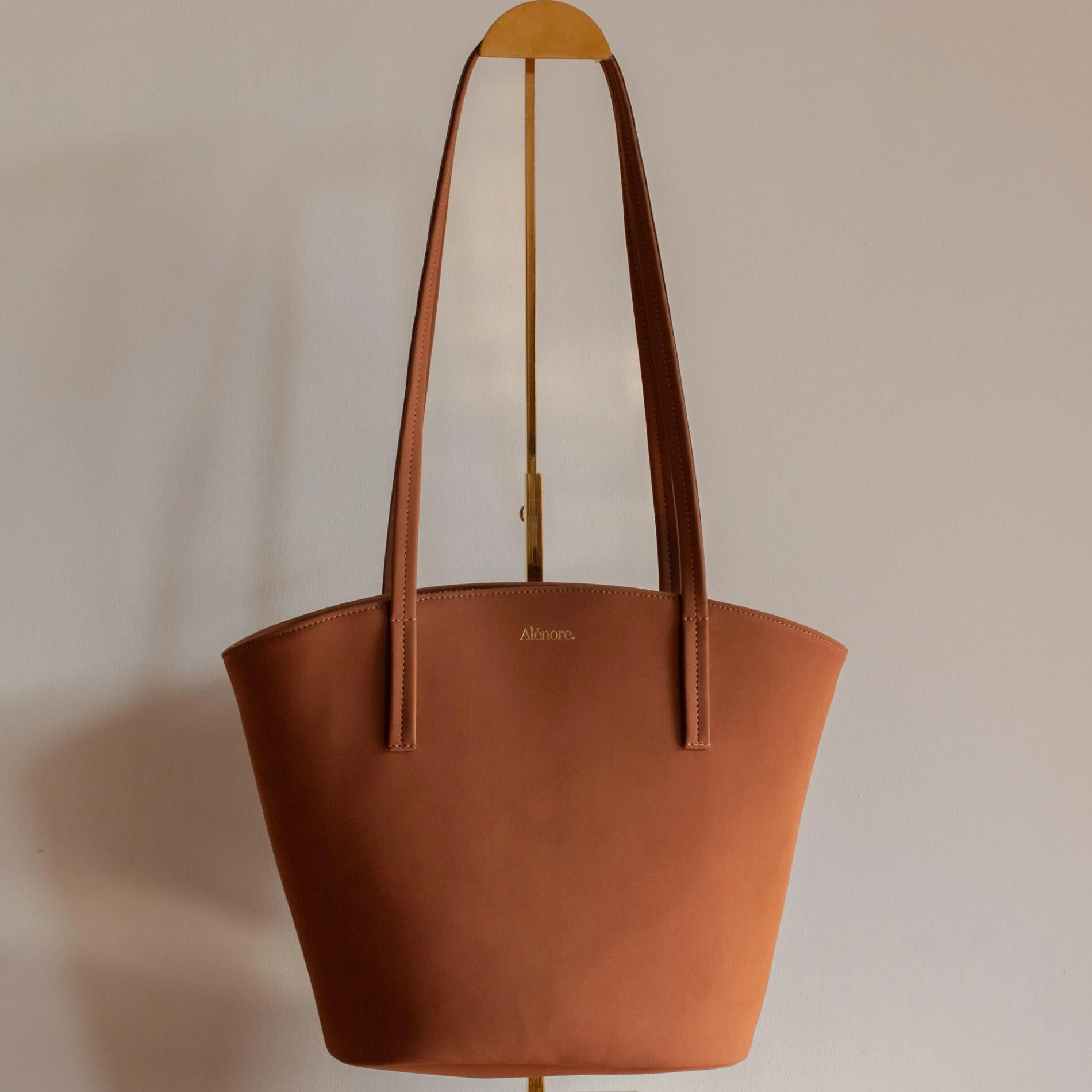 Mini Cabas Mimosa Nubuck Cognac - Image 6