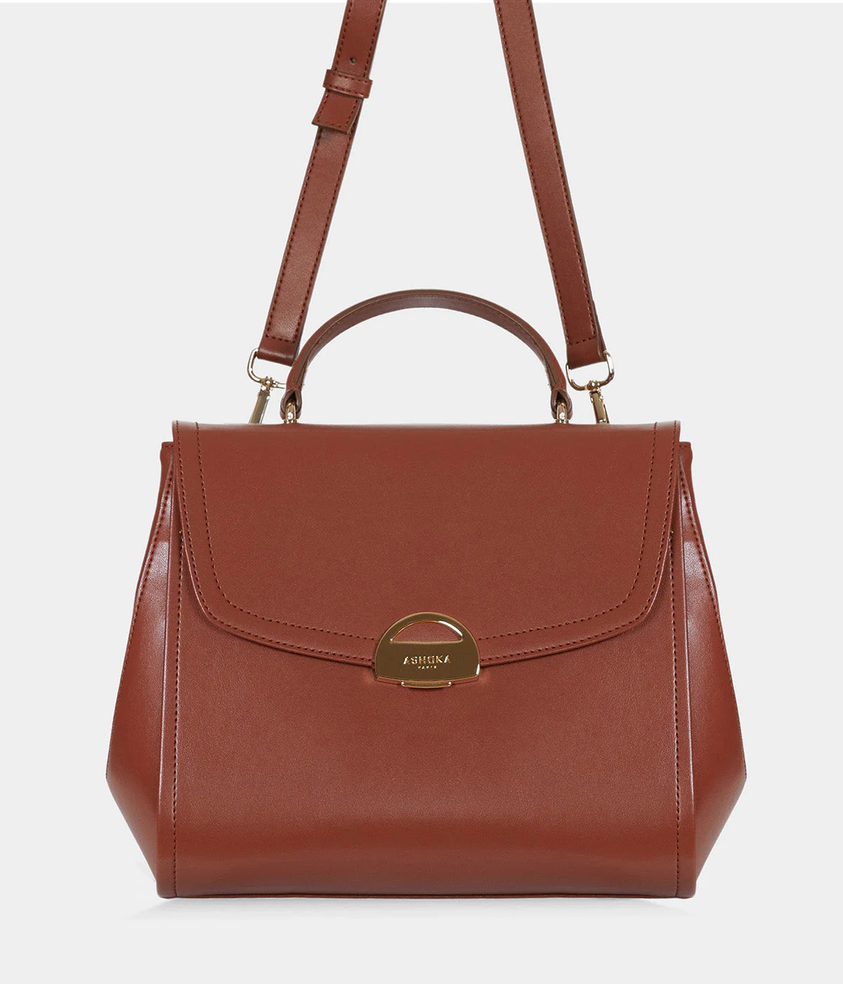 Sac à main Paname full Apple Skin camel - Image 4