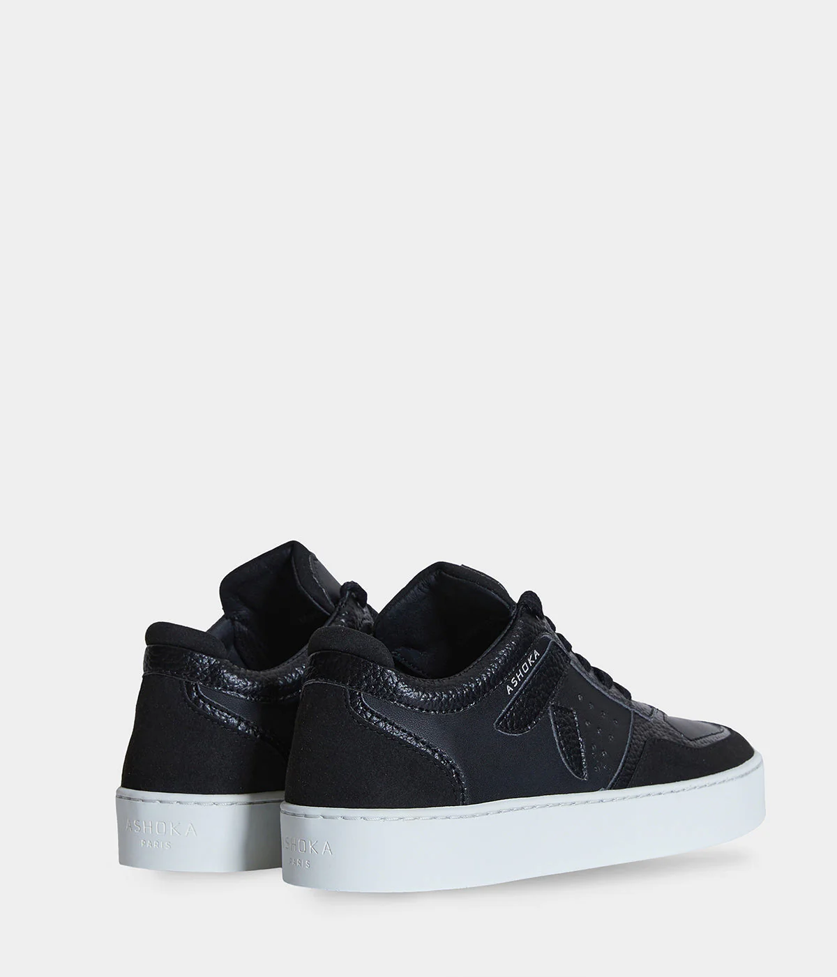Sneaker Matéo basse biosourcée & recyclée noire - Image 5