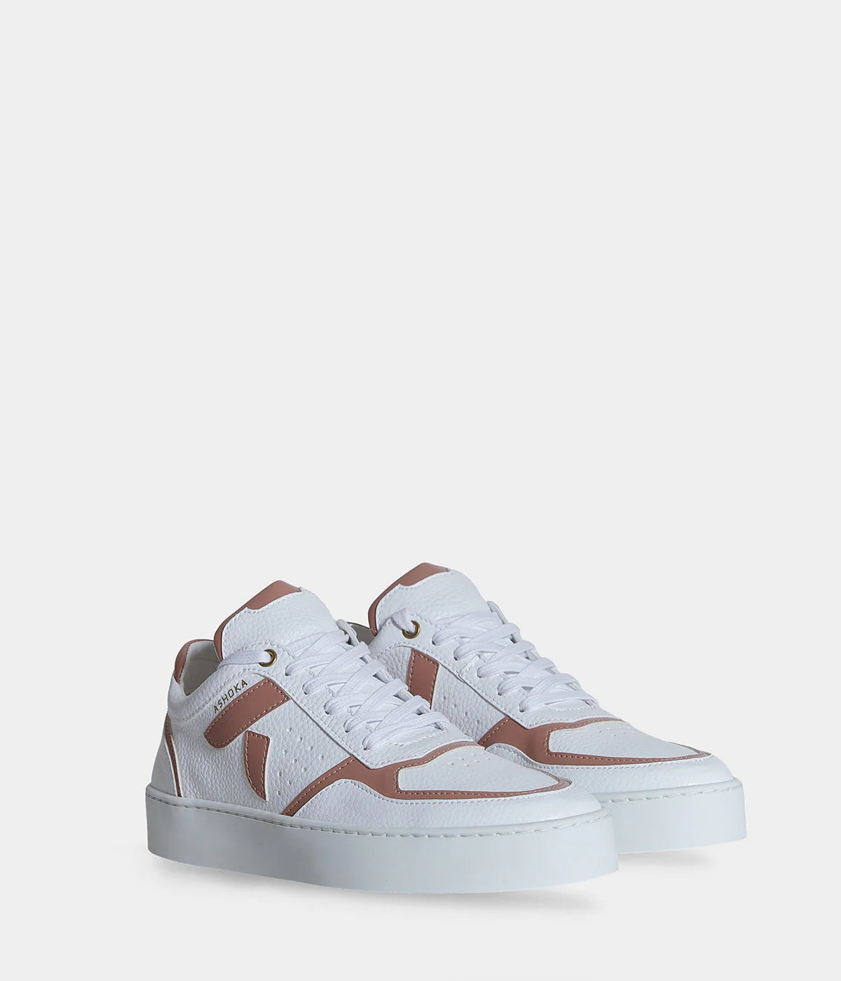Sneaker Matéo basse biosourcée & recyclée nude - Image 3