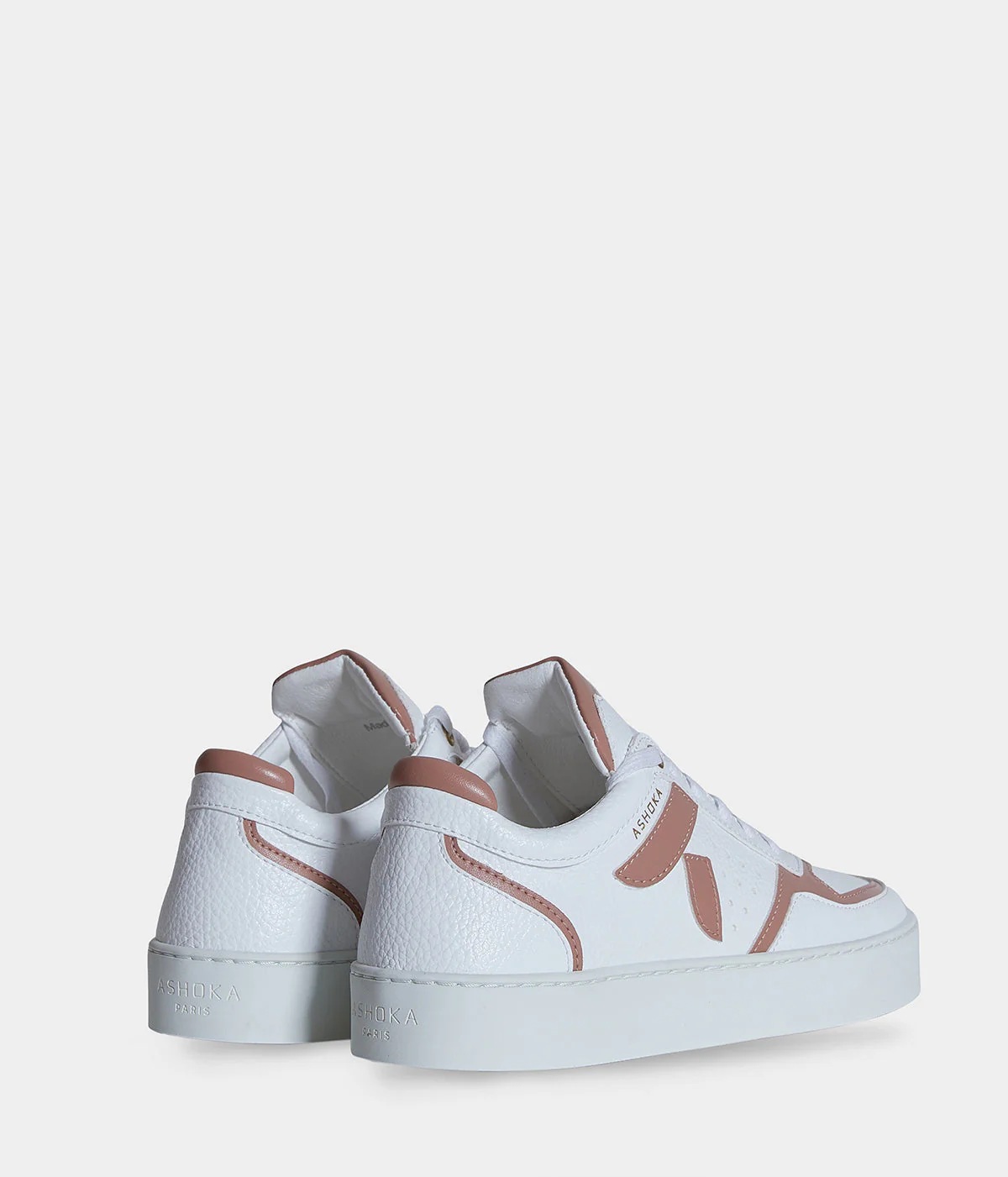 Sneaker Matéo basse biosourcée & recyclée nude - Image 4