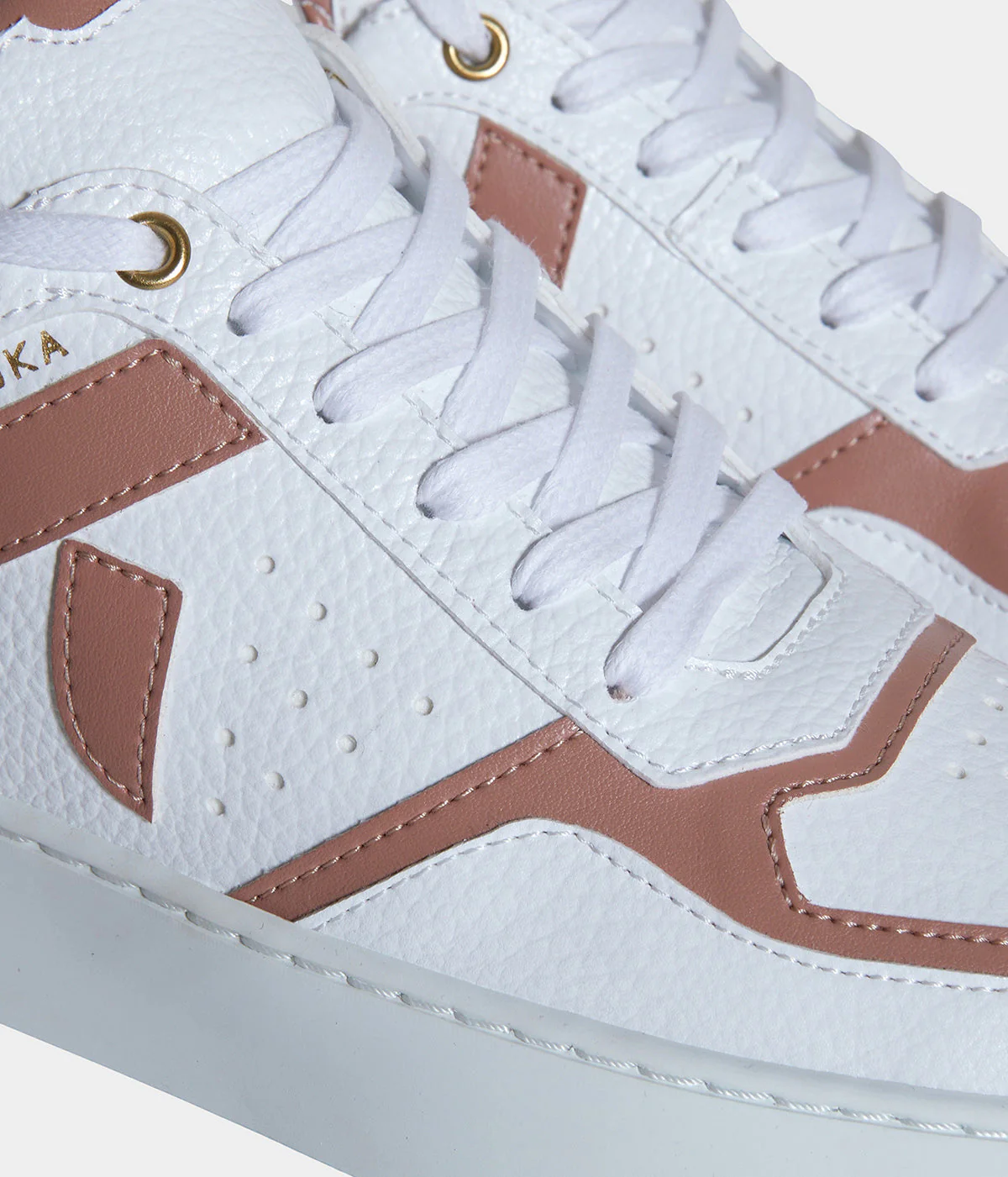 Sneaker Matéo basse biosourcée & recyclée nude - Image 5