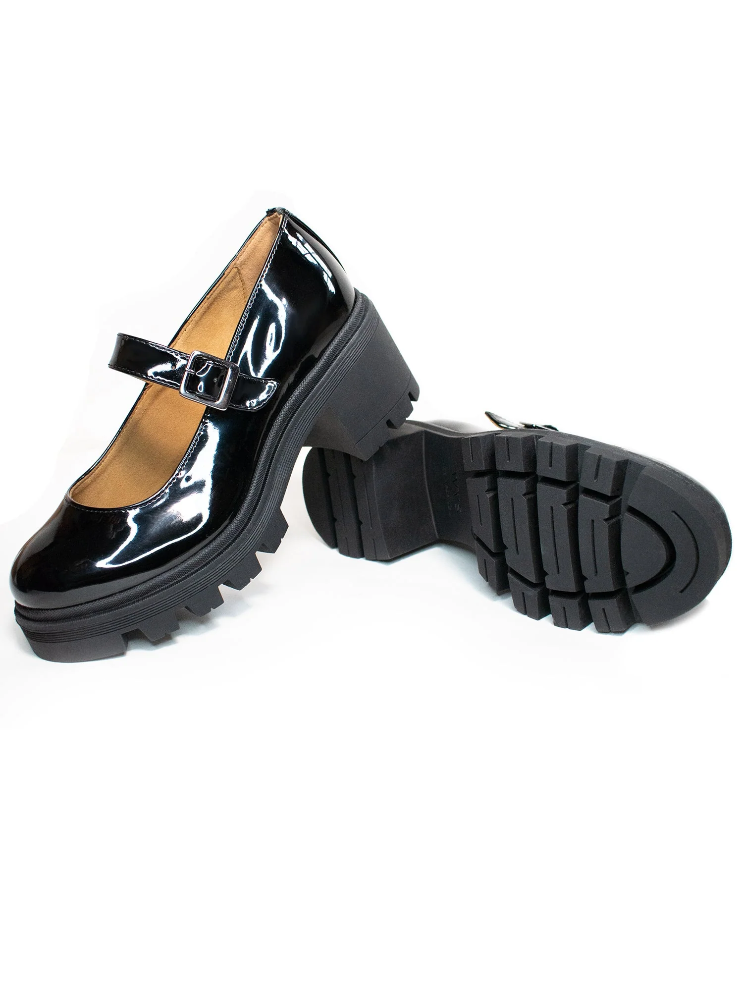 Track Sole Mary Janes - Image 2