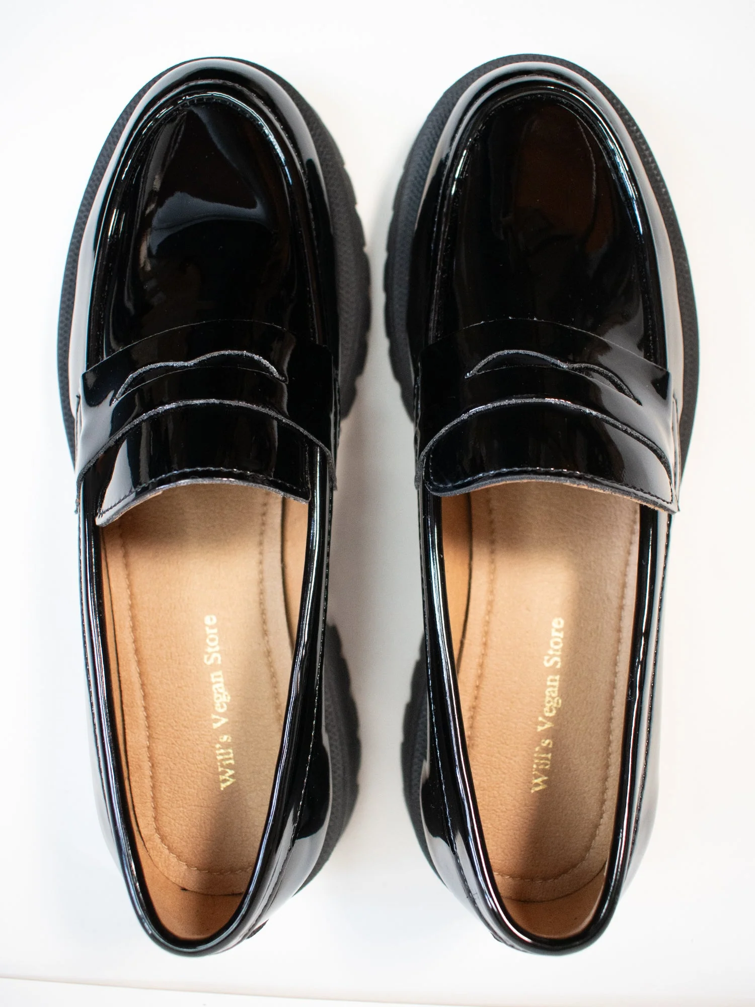 Track Sole Penny Loafers - Image 3