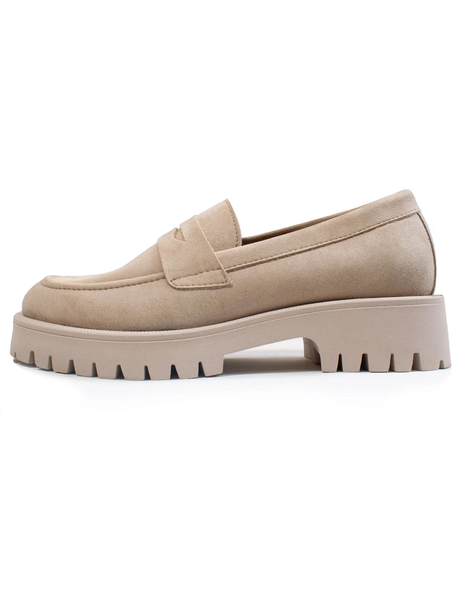 Track Sole Penny Loafers - Image 6