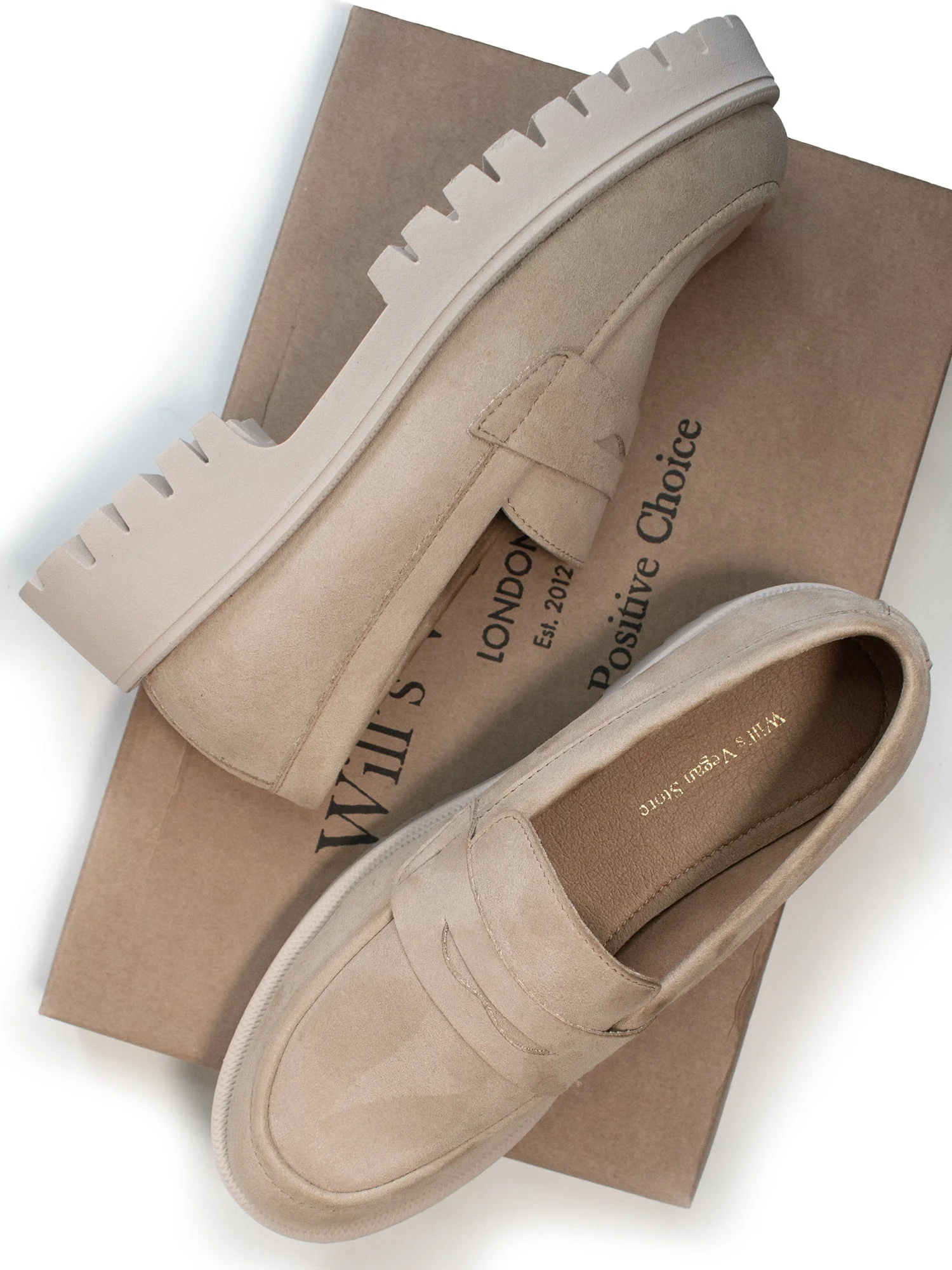 Track Sole Penny Loafers - Image 7