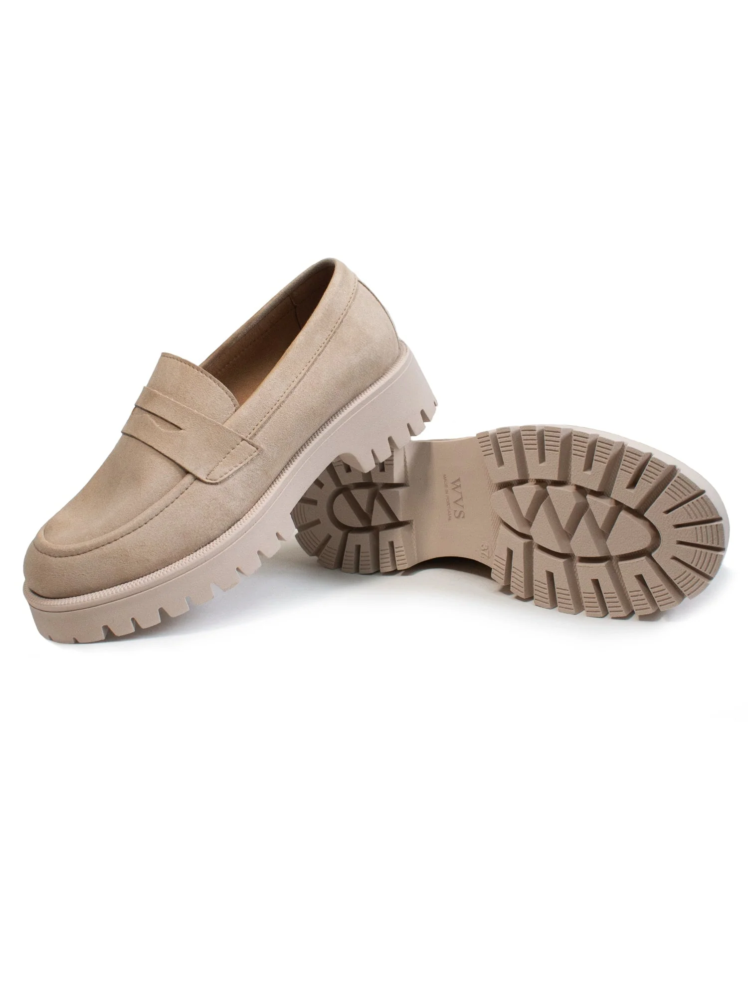 Track Sole Penny Loafers - Image 8